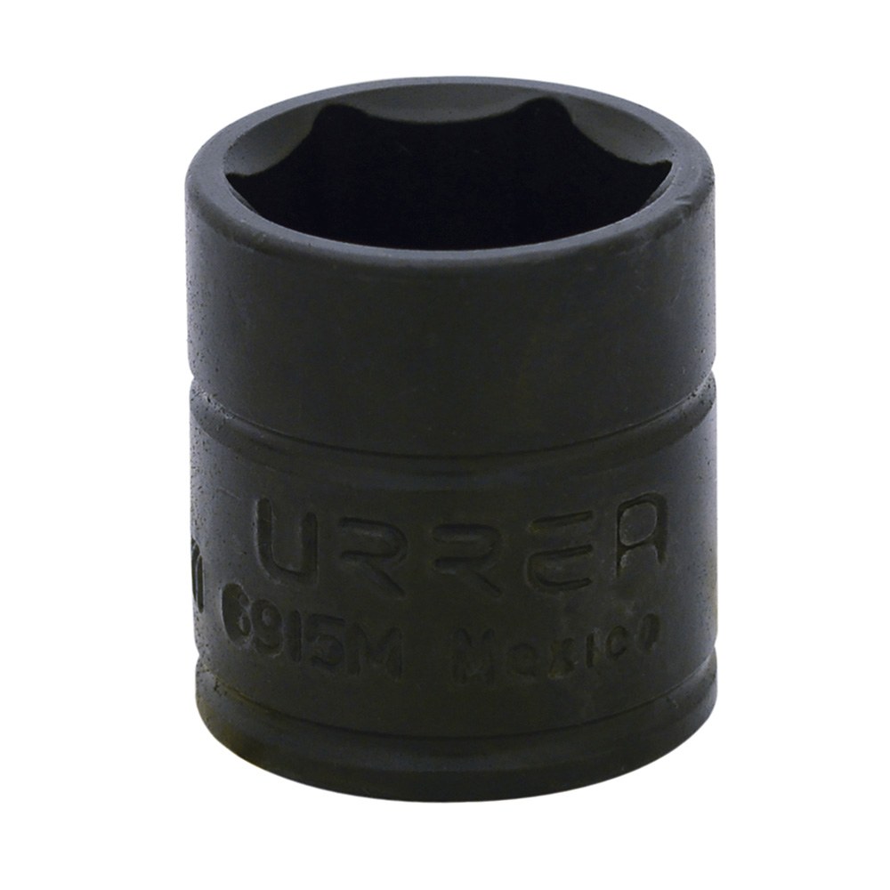 Dado de impacto cuadro de 1/4", 6 puntas, métrico, 15 mm Urrea