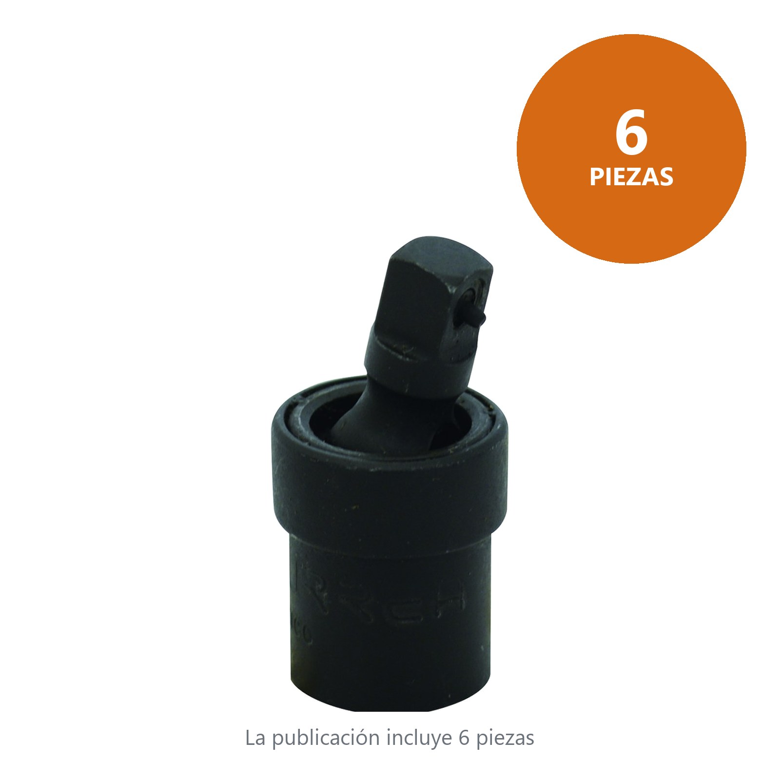 Nudo universal para dado de impacto con perno cuadro de 1/4", 1-11/16" Urrea - Imagen 3