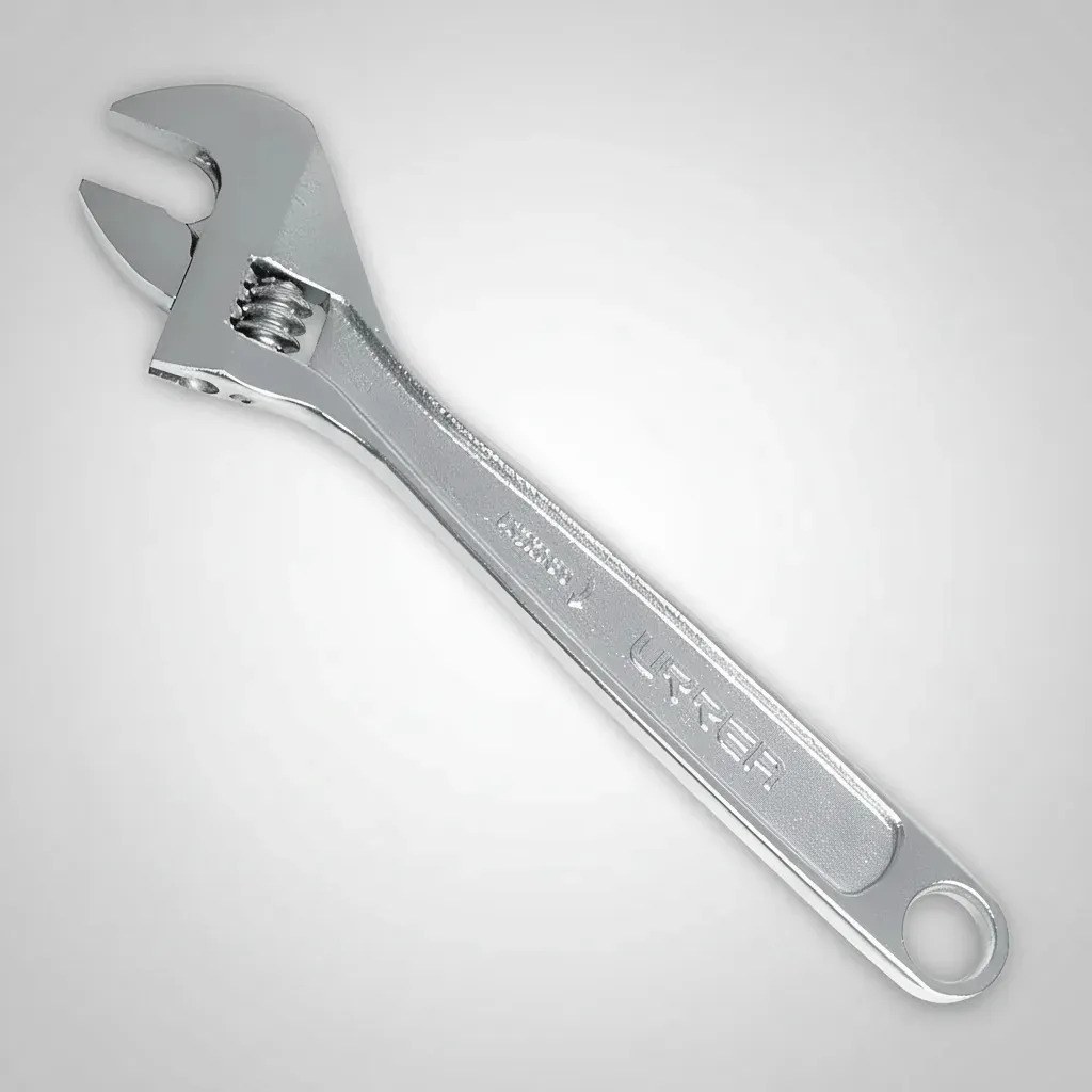 Llave ajustable cromada 4" Urrea - Imagen 3