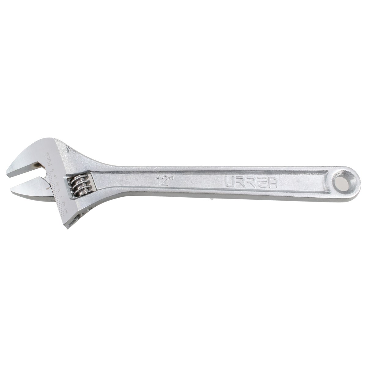 Llave ajustable cromada 8" Urrea