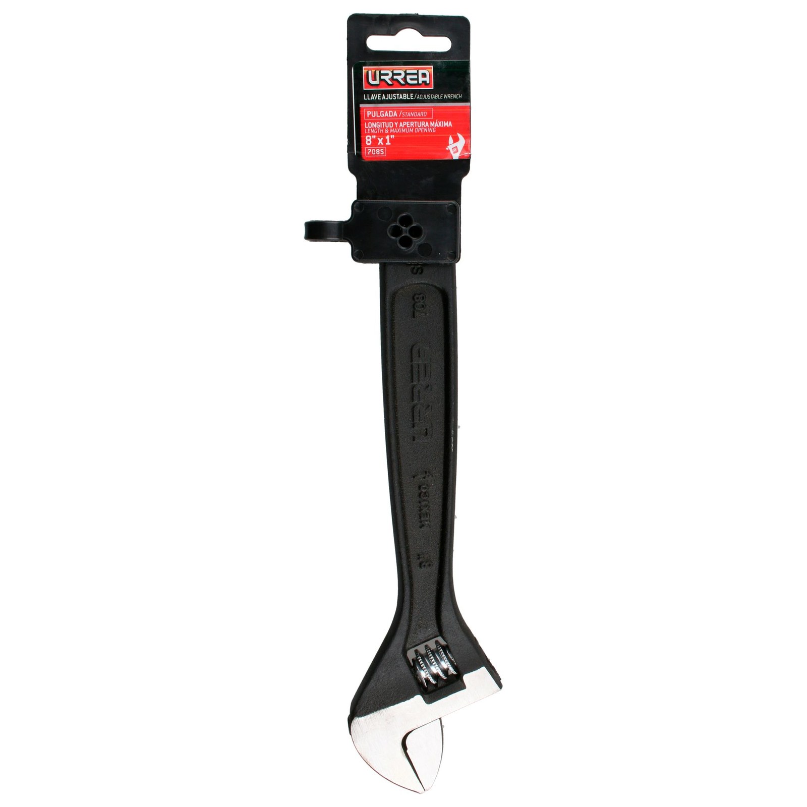 Llave ajustable fosfatizada 8" Urrea - Imagen 2