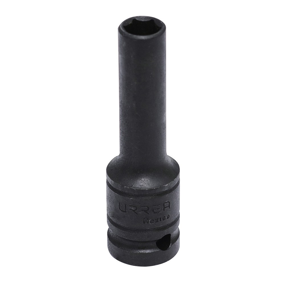 Dado de impacto pared delgada cuadro de 1/2", 6 puntas, métrico, 16 mm Urrea