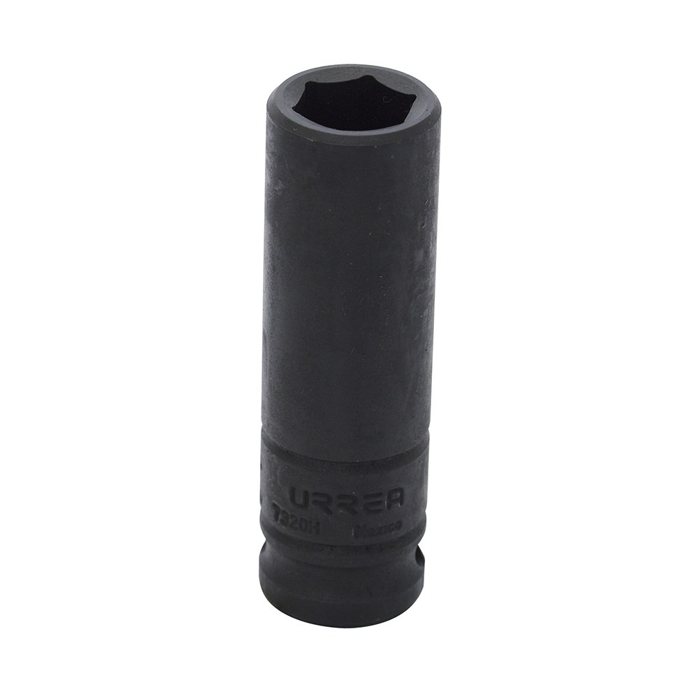 Dado de impacto largo cuadro de 1/2", 6 puntas, en pulgadas, 5/8" Urrea