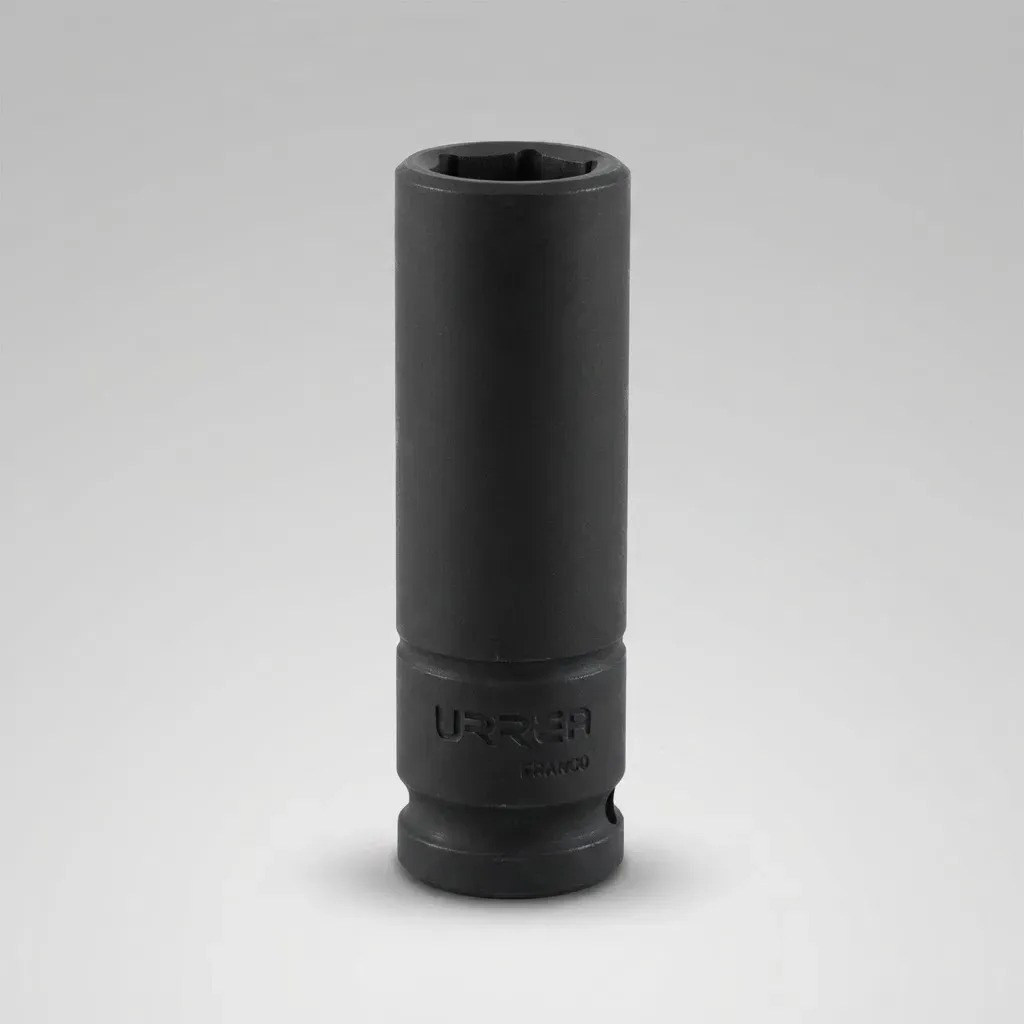 Dado de impacto largo cuadro de 1/2", 6 puntas, en pulgadas, 15/16" Urrea - Imagen 3