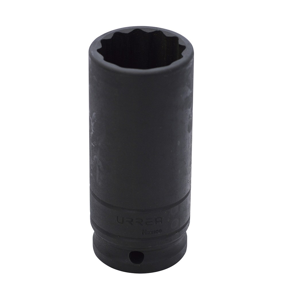 Dado de impacto largo cuadro de 1/2", 12 puntas, en pulgadas, 1-7/16" Urrea