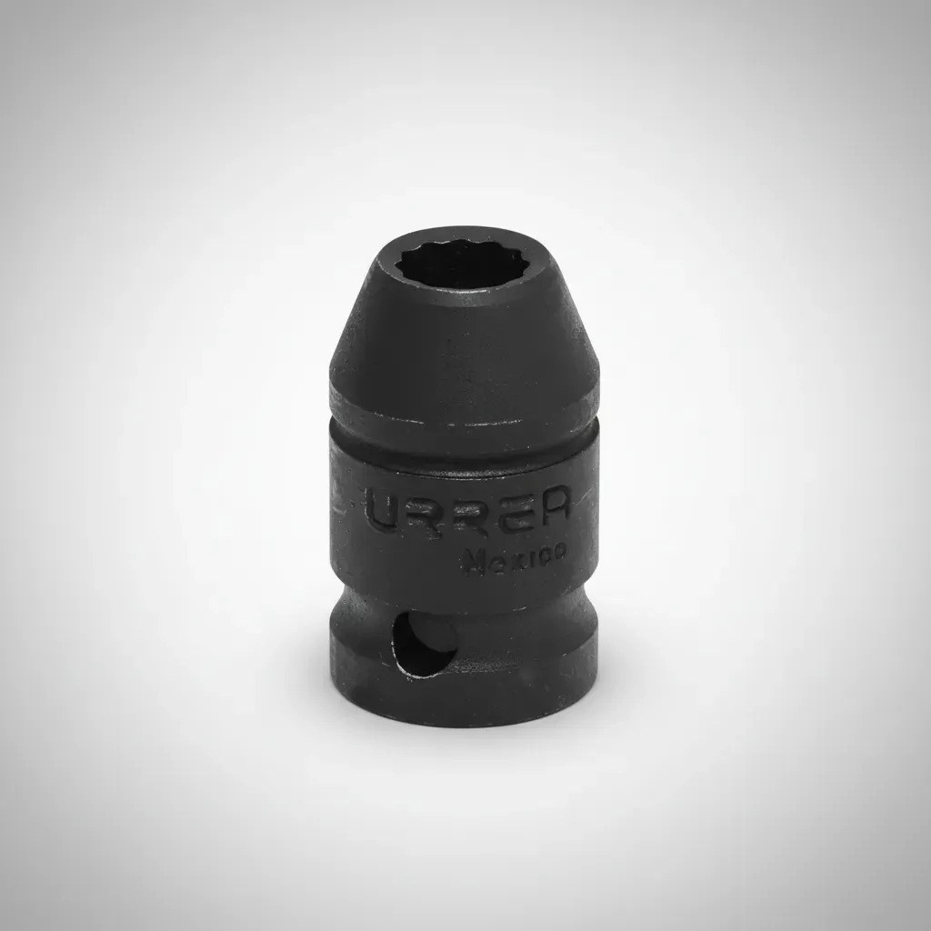 Dado de impacto cuadro de 1/2", 12 puntas, en pulgadas, 1/2" Urrea - Imagen 3