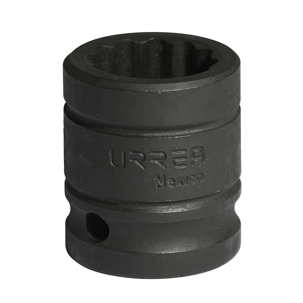 Dado de impacto cuadro de 1/2", 12 puntas, métrico, 16 mm Urrea