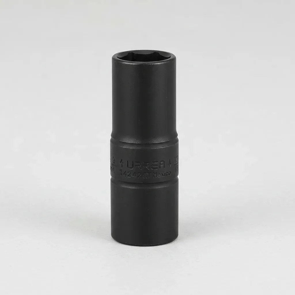 Dado de impacto largo doble boca métrico cuadro de 1/2", 19 x 21 mm Urrea - Imagen 2