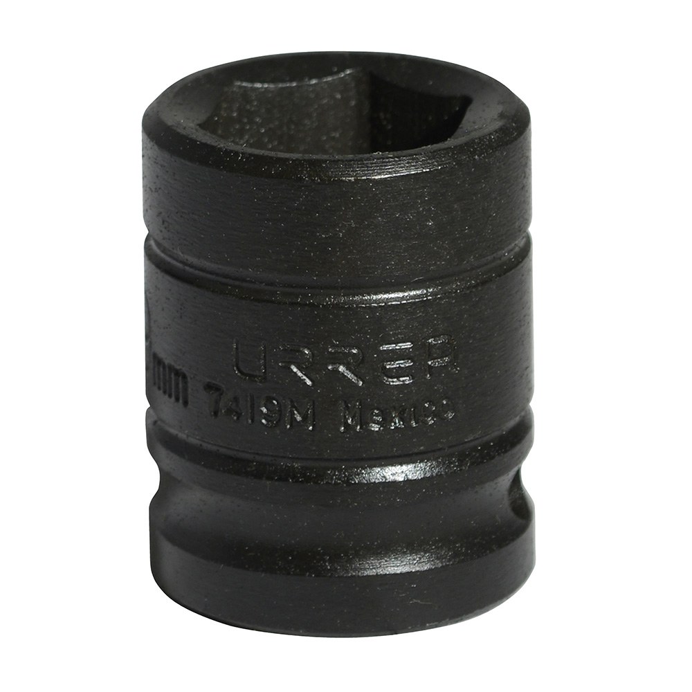 Dado de impacto cuadro de 1/2", 6 puntas, métrico, 19 mm Urrea