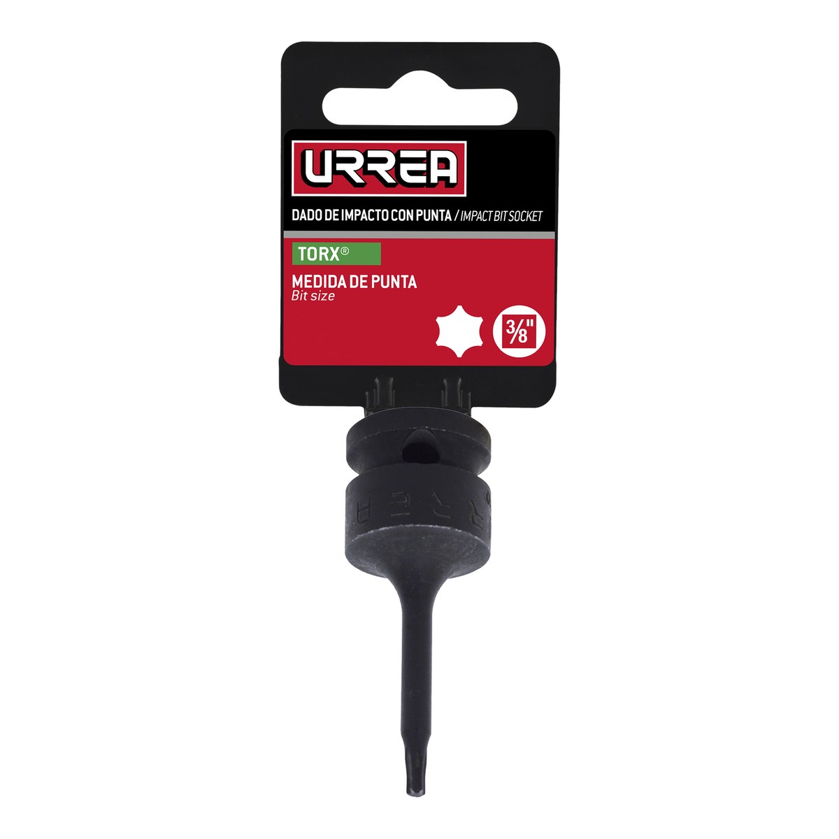 Dado de impacto con punta torx cuadro de 1/2", T50 Urrea - Imagen 2
