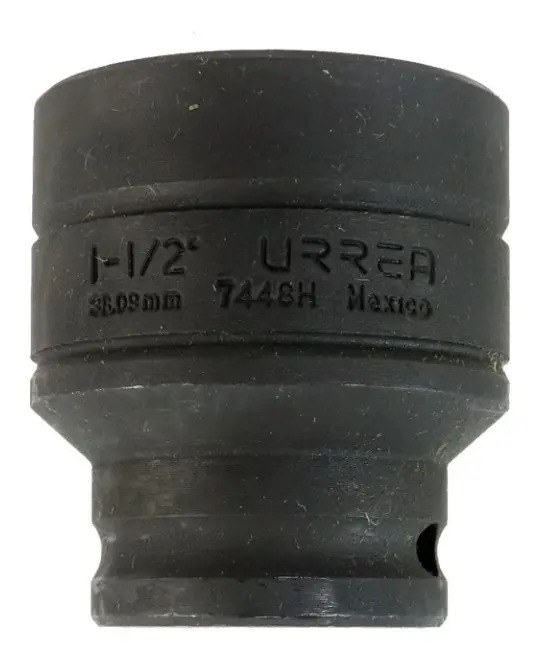 Dado de impacto cuadro de 1/2", 6 puntas, en pulgadas, 1-1/2" Urrea - Imagen 2