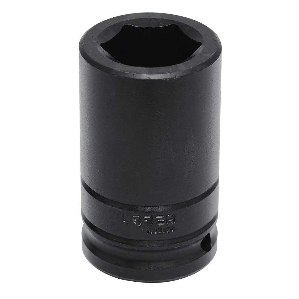 Dado de impacto largo cuadro de 3/4", 6 puntas, en pulgadas, 1" Urrea