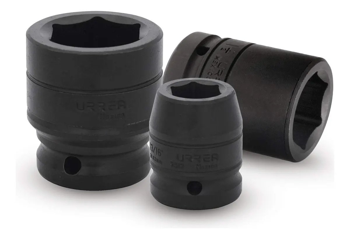 Dado de impacto cuadro de 3/4", 6 puntas, en pulgadas, 1-1/16" Urrea - Imagen 4
