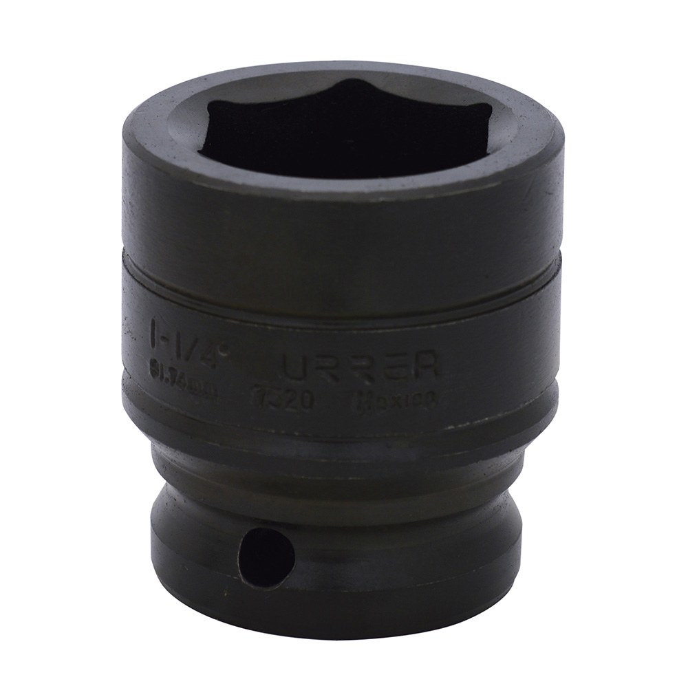 Dado de impacto cuadro de 3/4", 6 puntas, en pulgadas, 1-1/4" Urrea