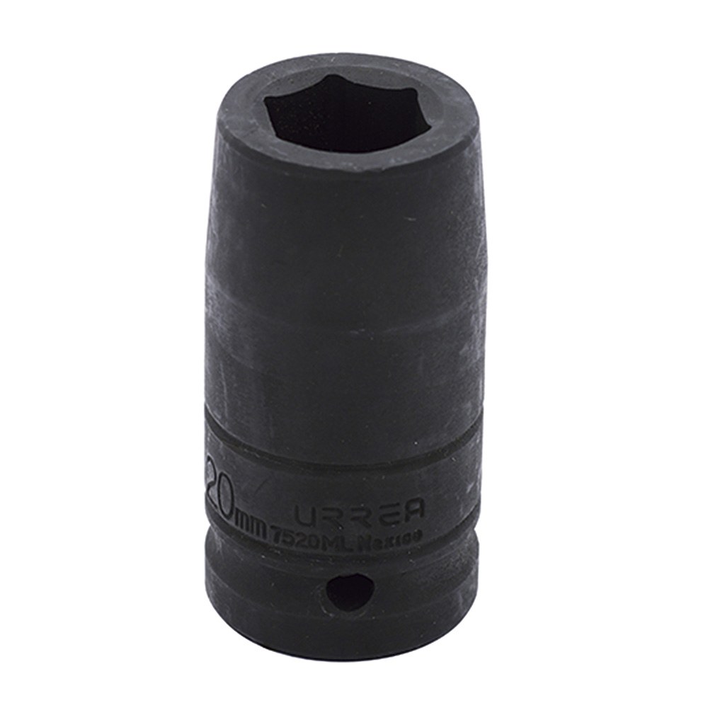 Dado de impacto largo cuadro de 3/4", 6 puntas, métrico, 20 mm Urrea