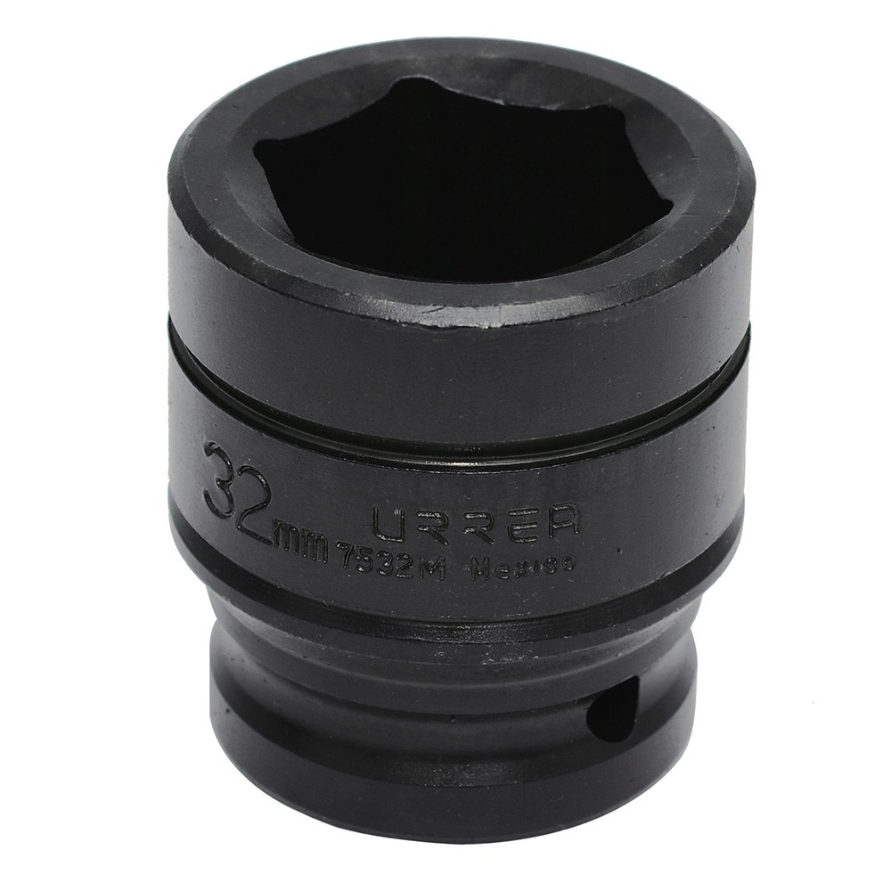 Dado de impacto cuadro de 3/4", 6 puntas, métrico, 32 mm Urrea