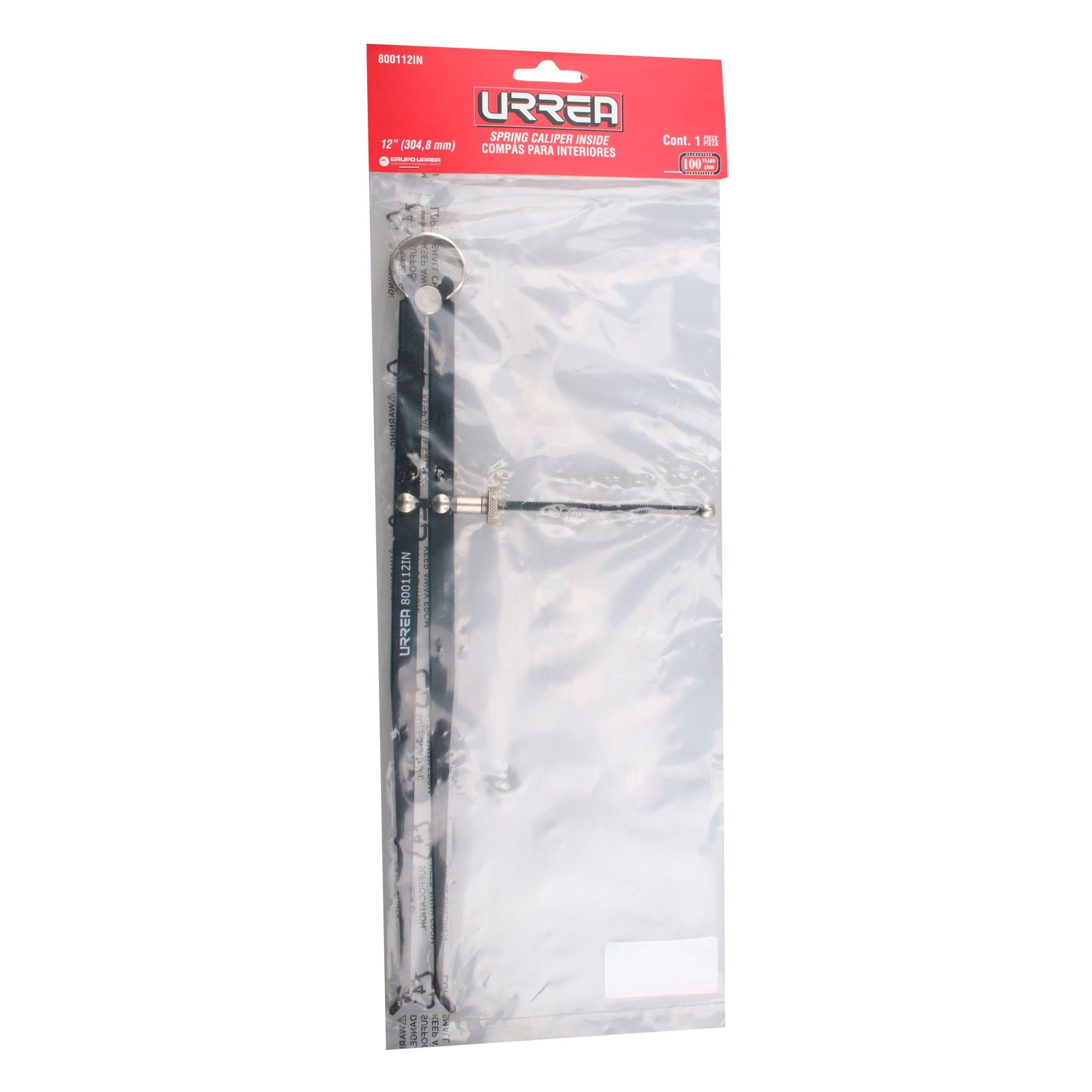 Compás para medición interior 12" Urrea - Imagen 2