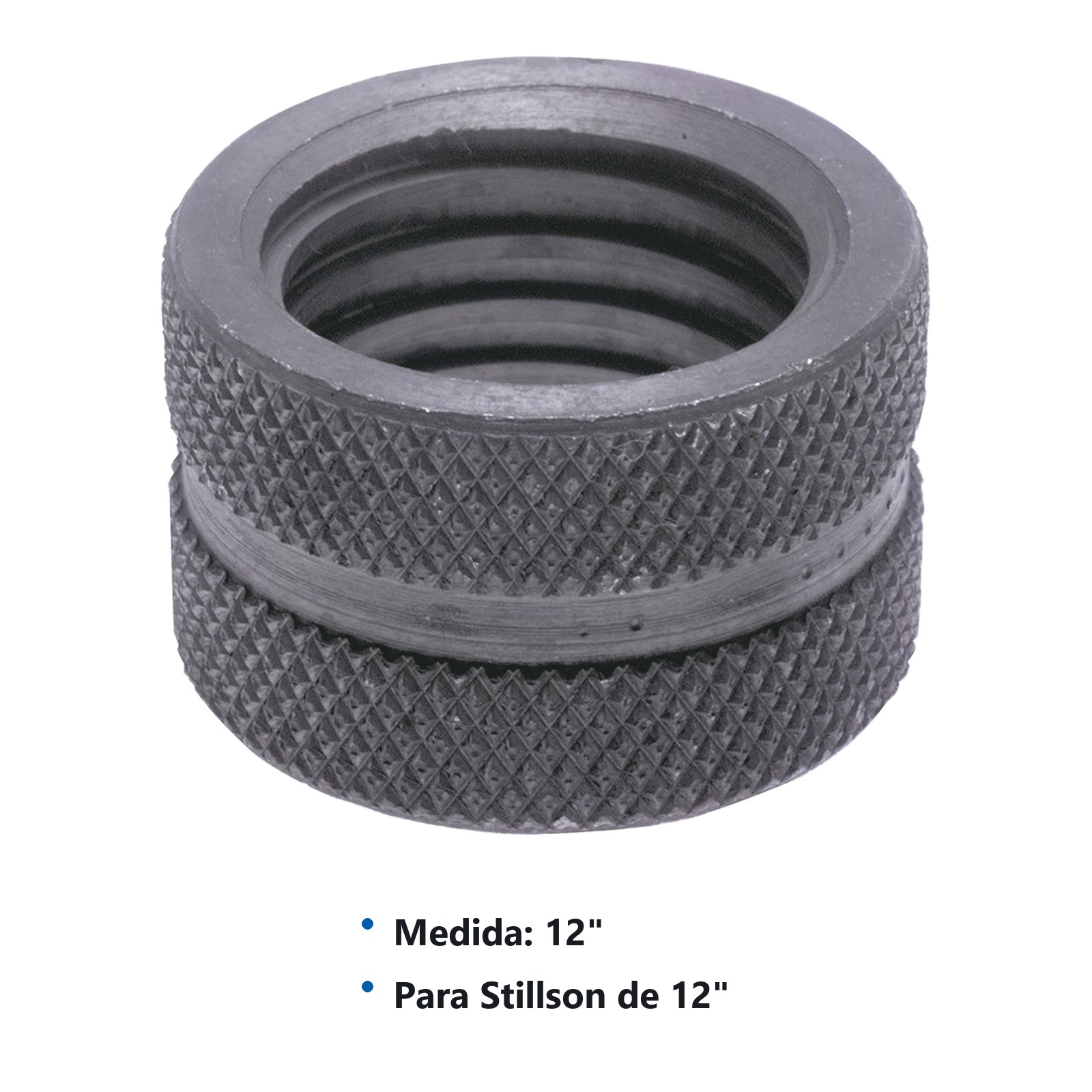Repuesto de rodillo moleteado para llave Stillson 812HD Urrea - Imagen 2