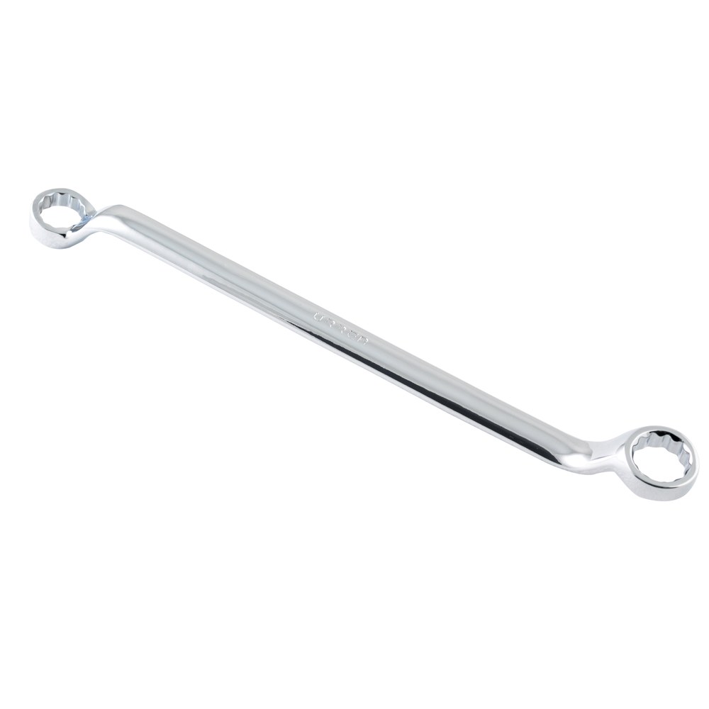 Llave de estrías pulido espejo de 45° en pulgadas, 12 puntas, 5/8" x 11/16" Urrea