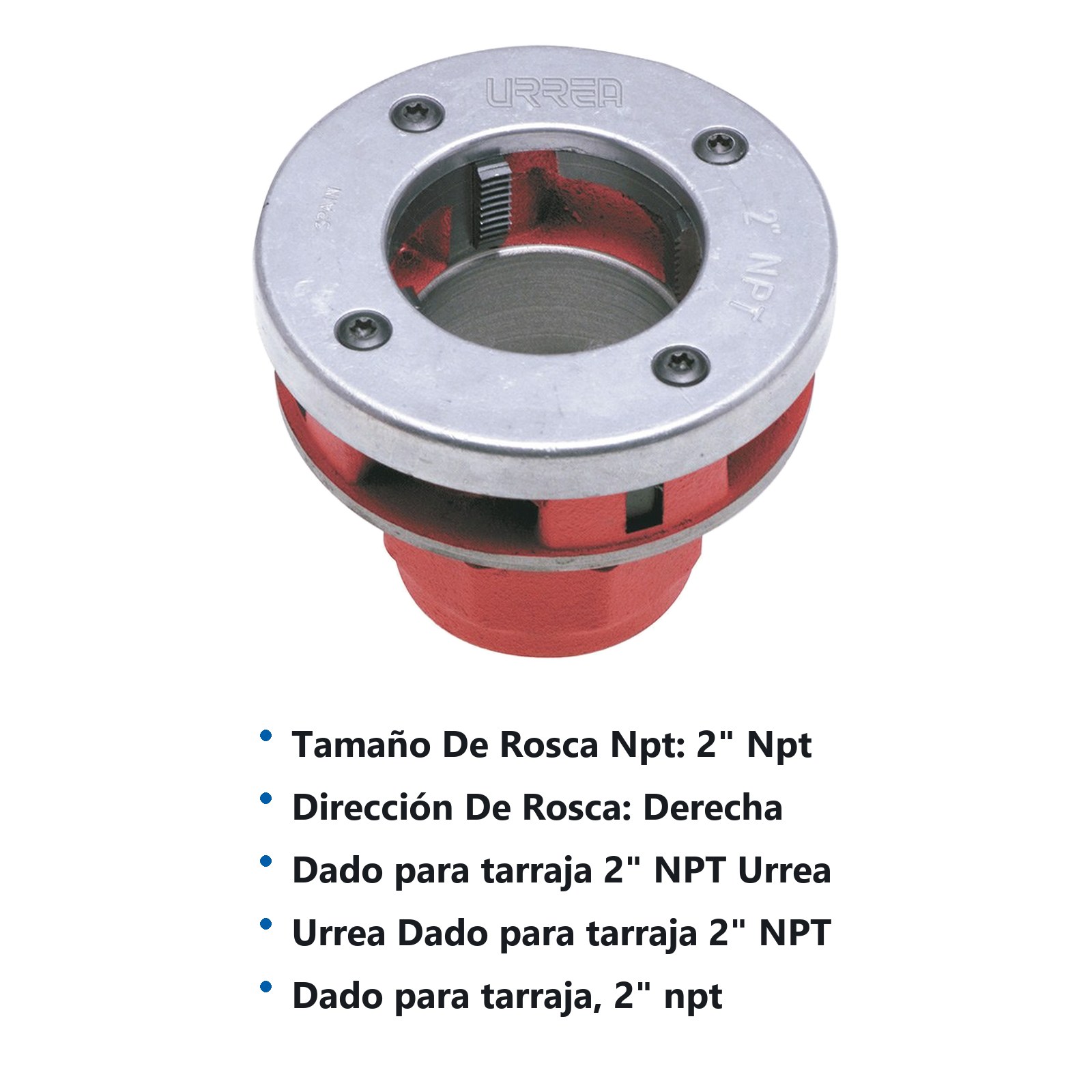 Dado para tarraja de 2" NPT Urrea - Imagen 2