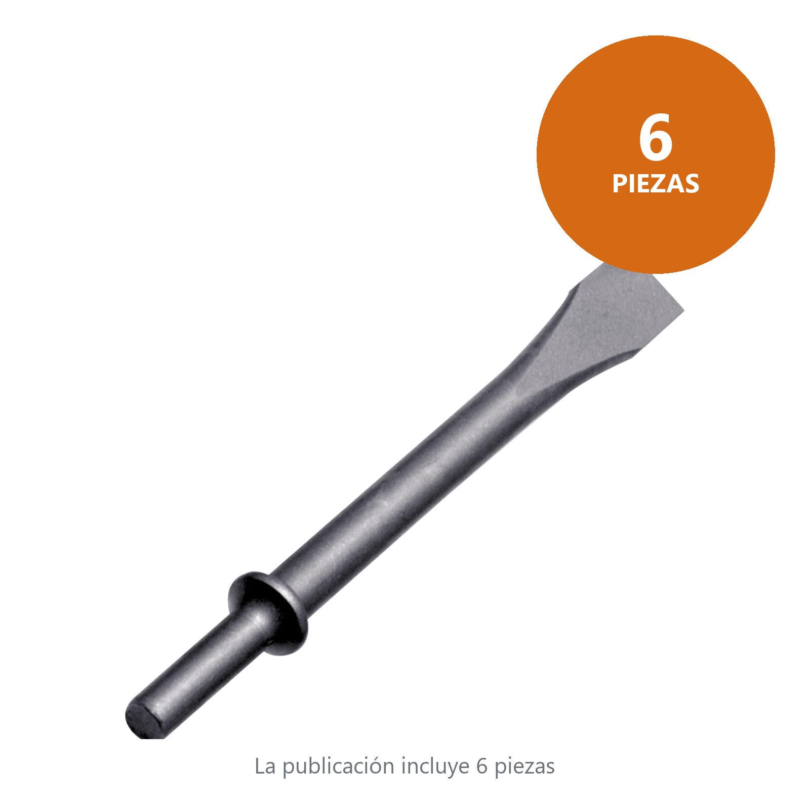 Cincel recto para martillo neumático Urrea - Imagen 2
