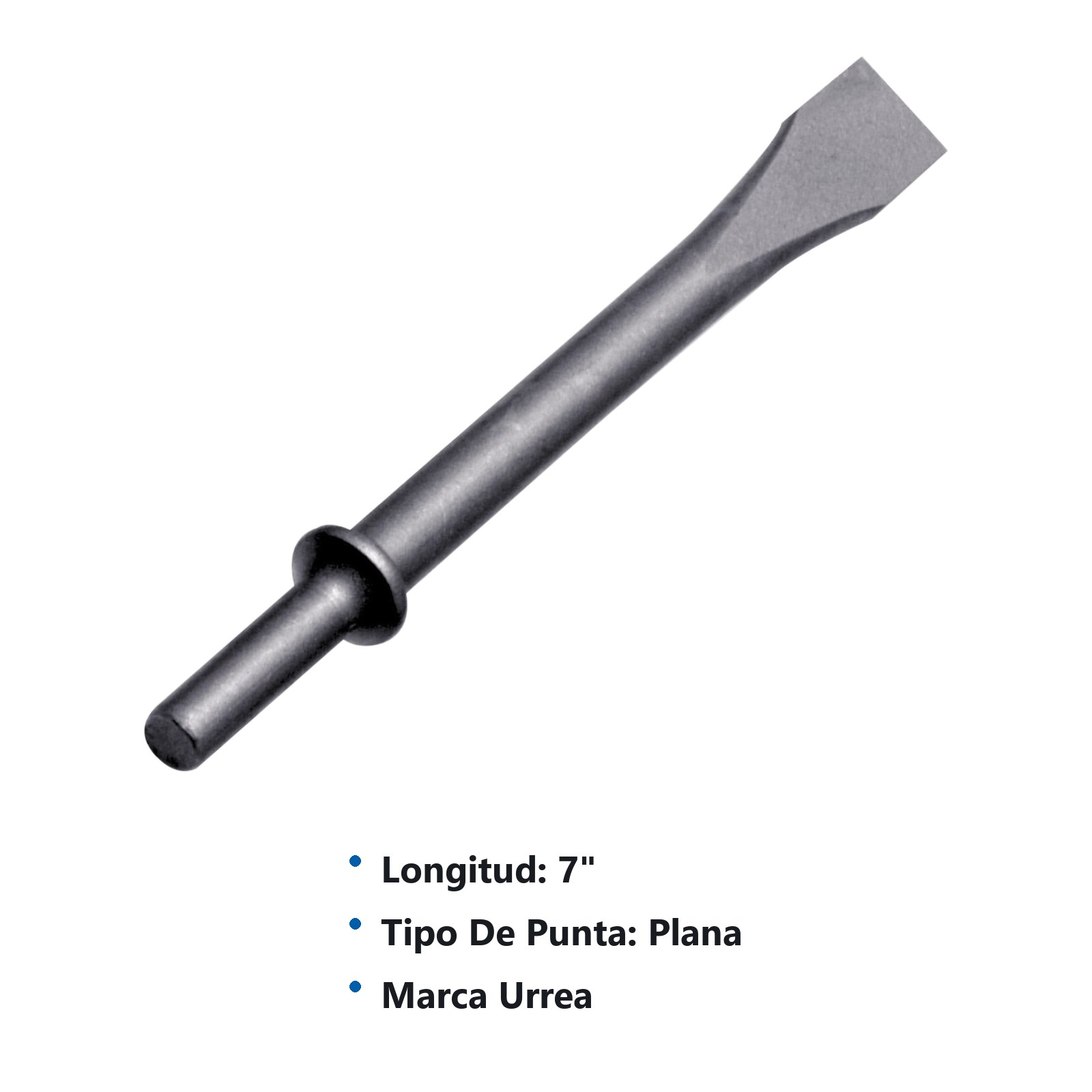 Cincel recto para martillo neumático Urrea - Imagen 3