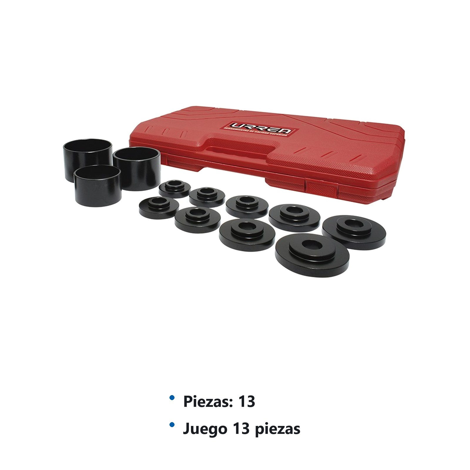 Juego para remover e instalar baleros, 13 piezas Urrea - Imagen 3