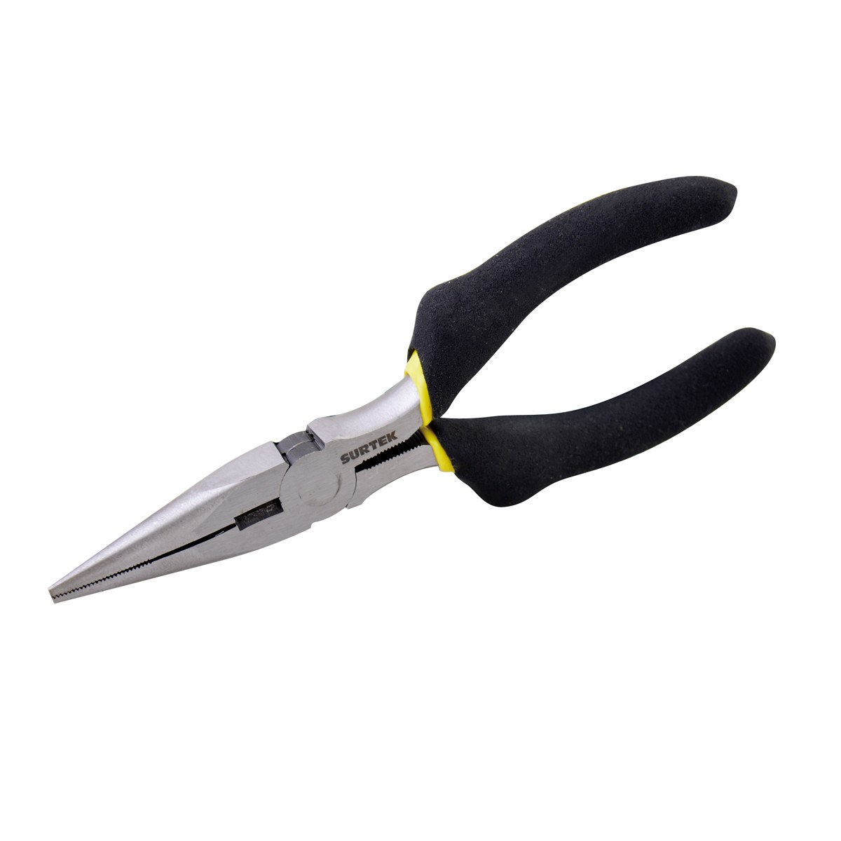 Pinza para electricista con mango rubber grip de 6" punta larga Surtek