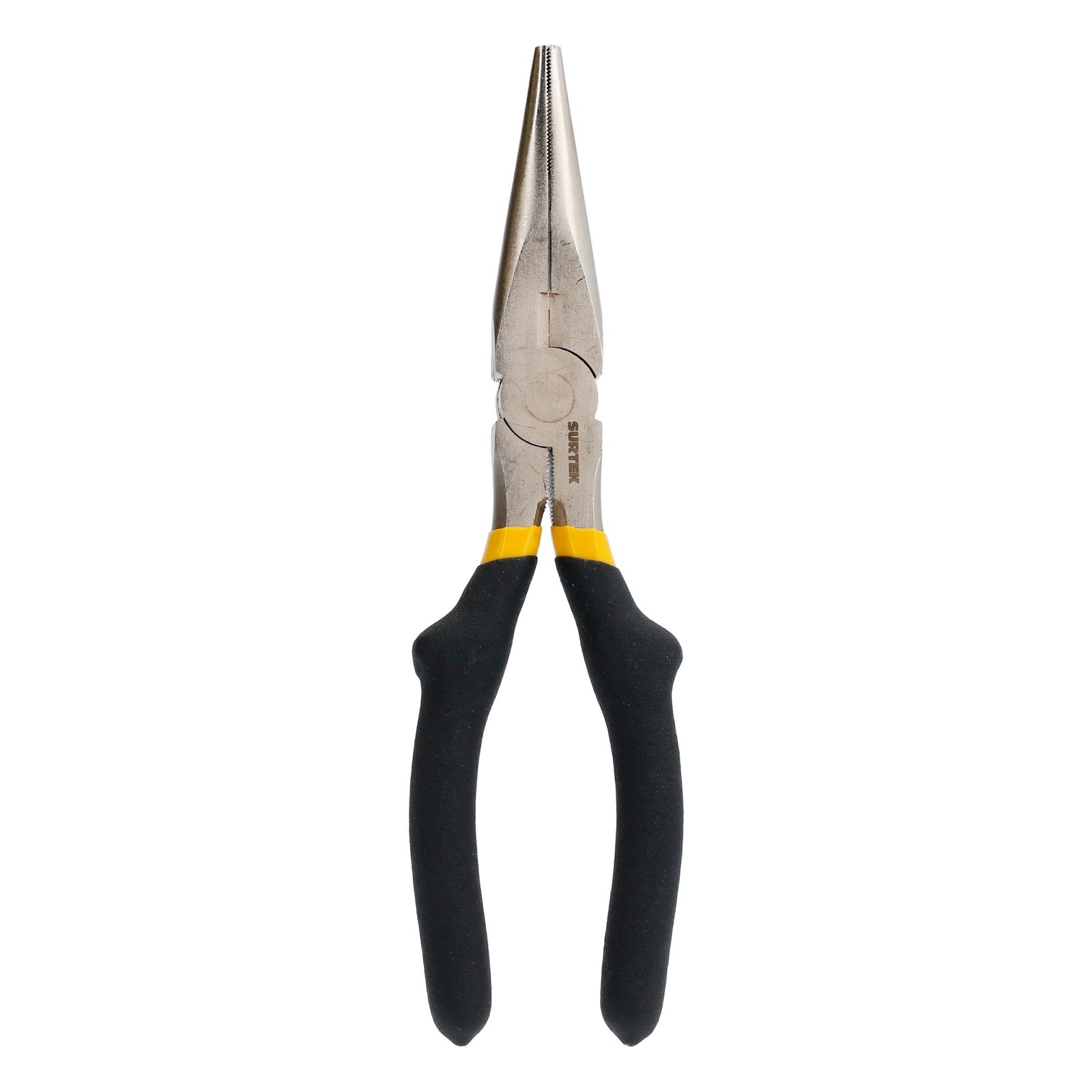 Pinza para electricista con mango rubber grip de 8" punta larga Surtek - Imagen 4
