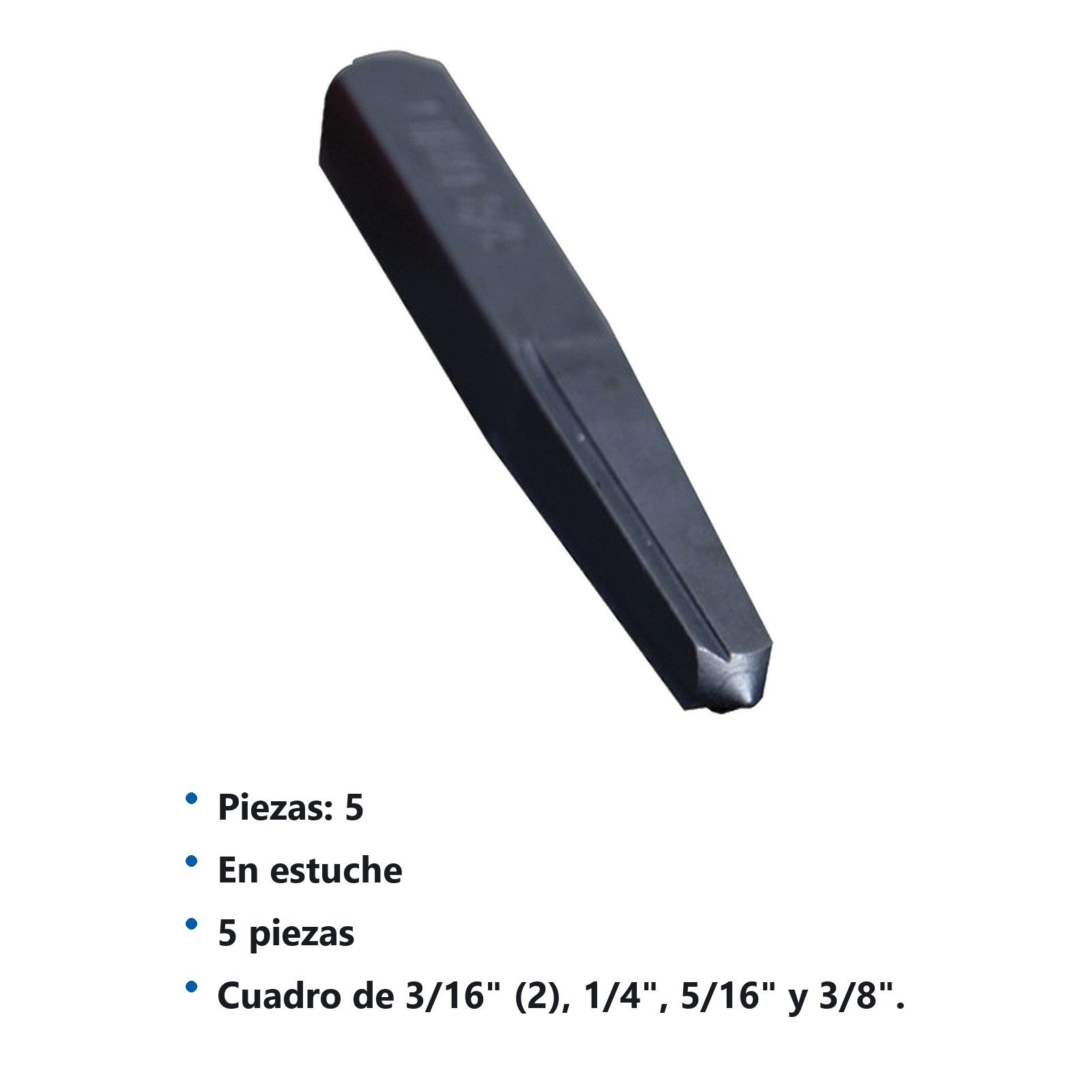 Juego de extractor rectos para tornillos, 5 piezas Urrea - Imagen 2