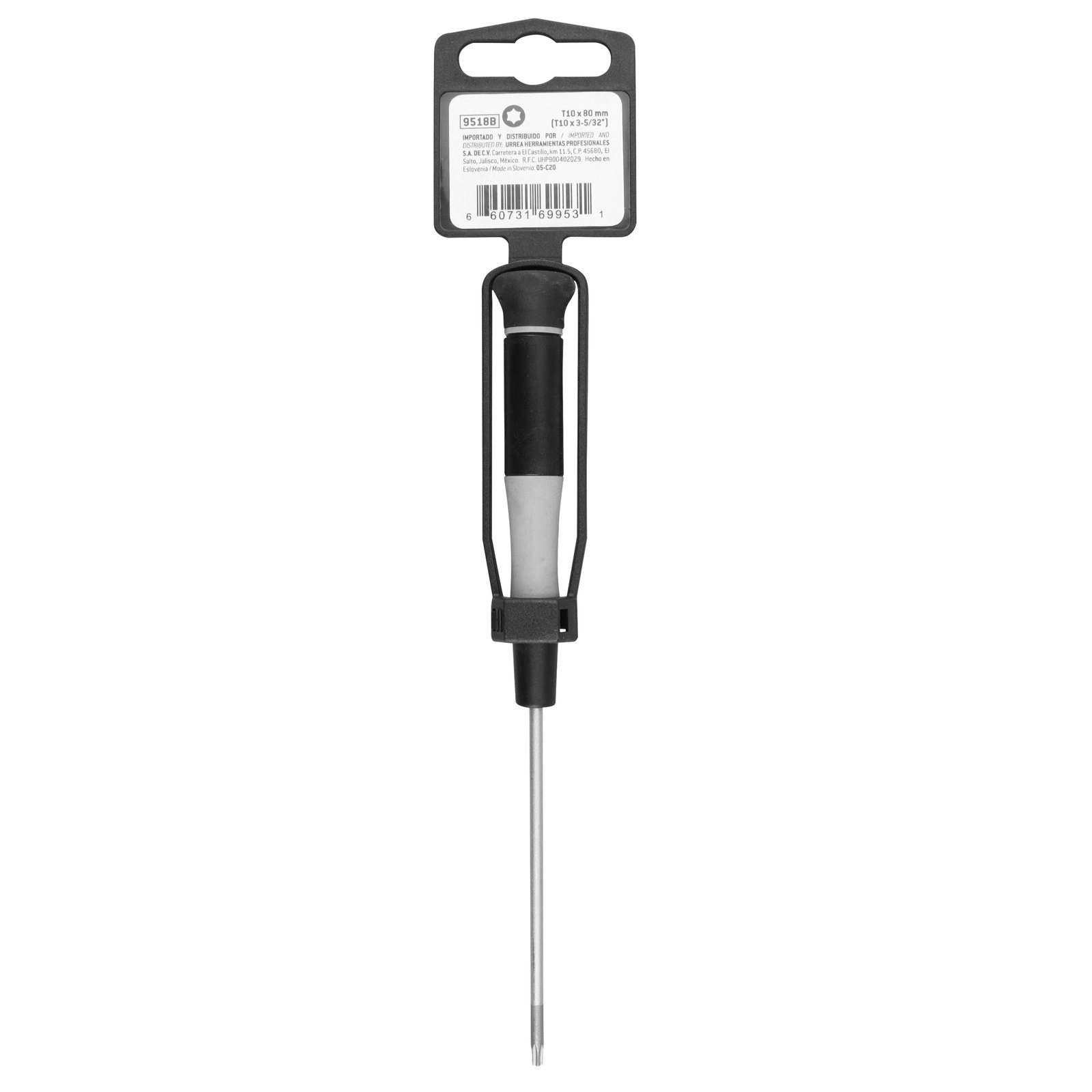 Destornillador de precisión ESD anti-estáticos, punta Torx  T10 x 3-5/32" Urrea - Imagen 3
