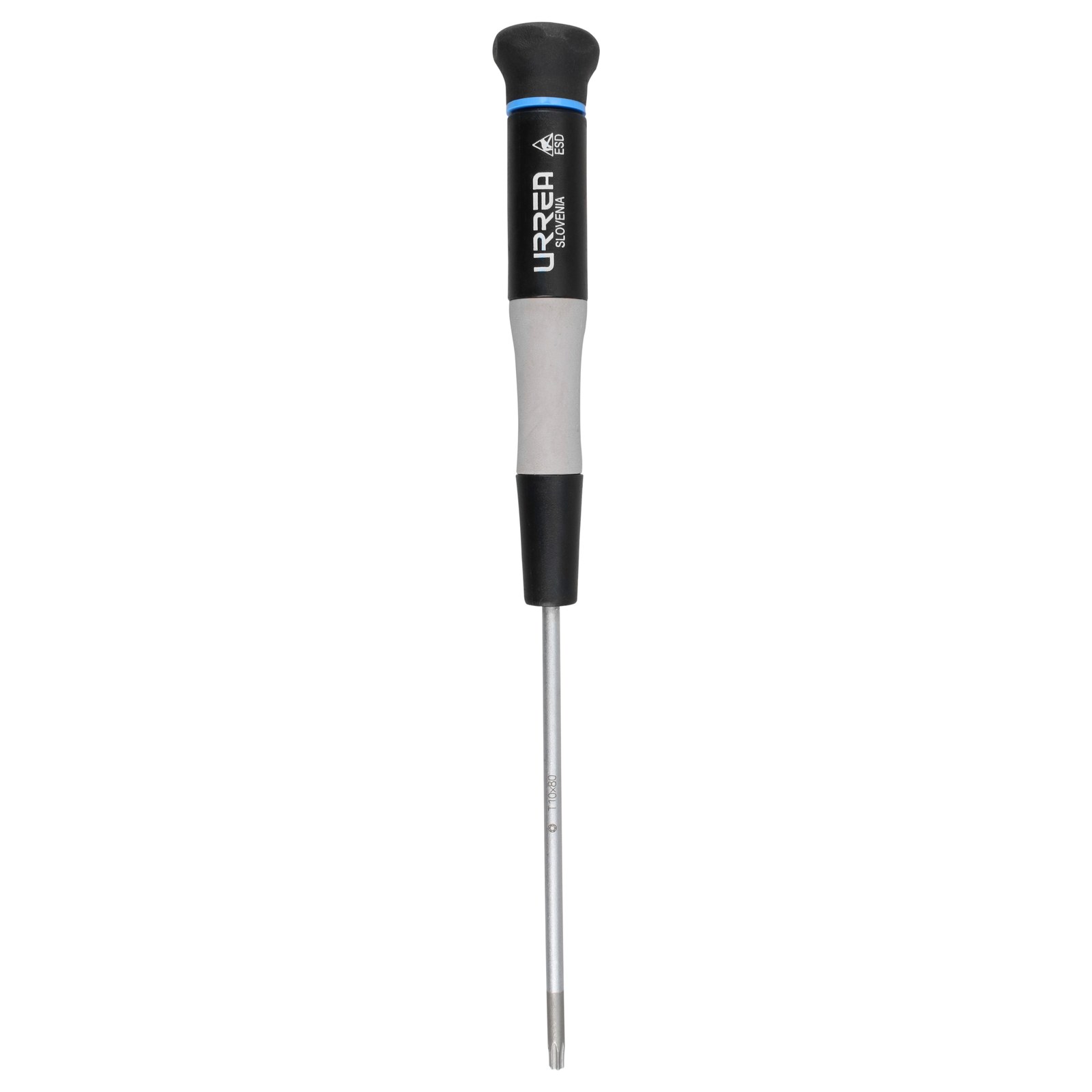 Destornillador de precisión ESD anti-estáticos, punta Torx  T10 x 3-5/32" Urrea - Imagen 4
