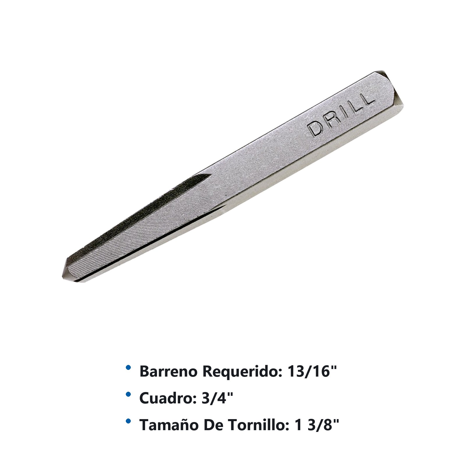 Extractor recto para tornillos y tubos 3/4" x 1-3/8" Urrea - Imagen 2