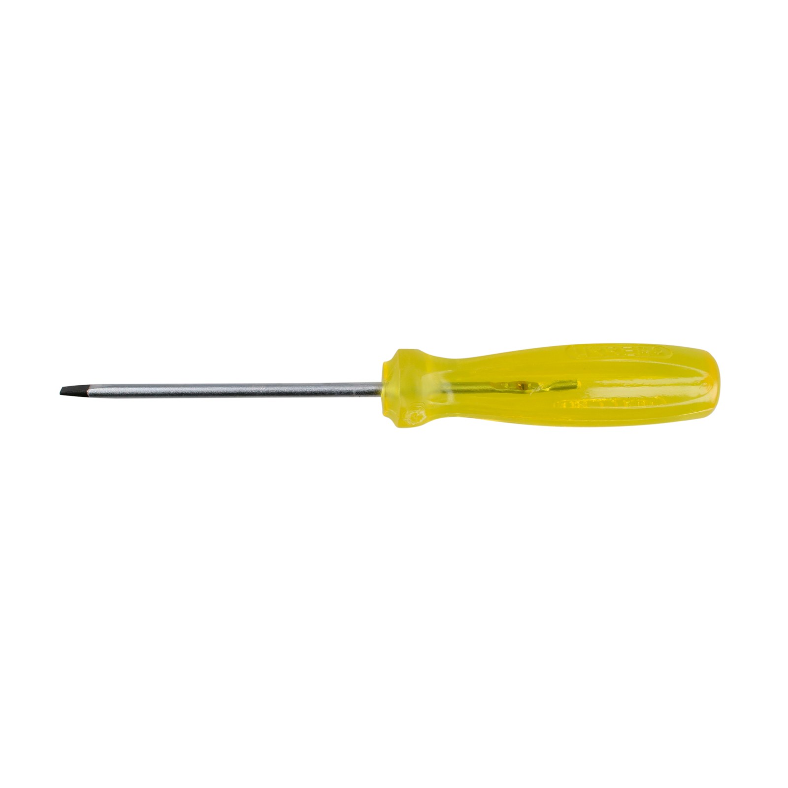 Destornillador con mango ámbar, punta cabinet barra redonda 1/8" x 2-1/2" Urrea - Imagen 4