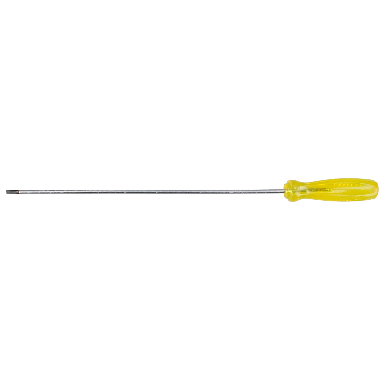 Destornillador con mango ámbar, punta cabinet barra redonda 1/8" x 8" Urrea - Imagen 4