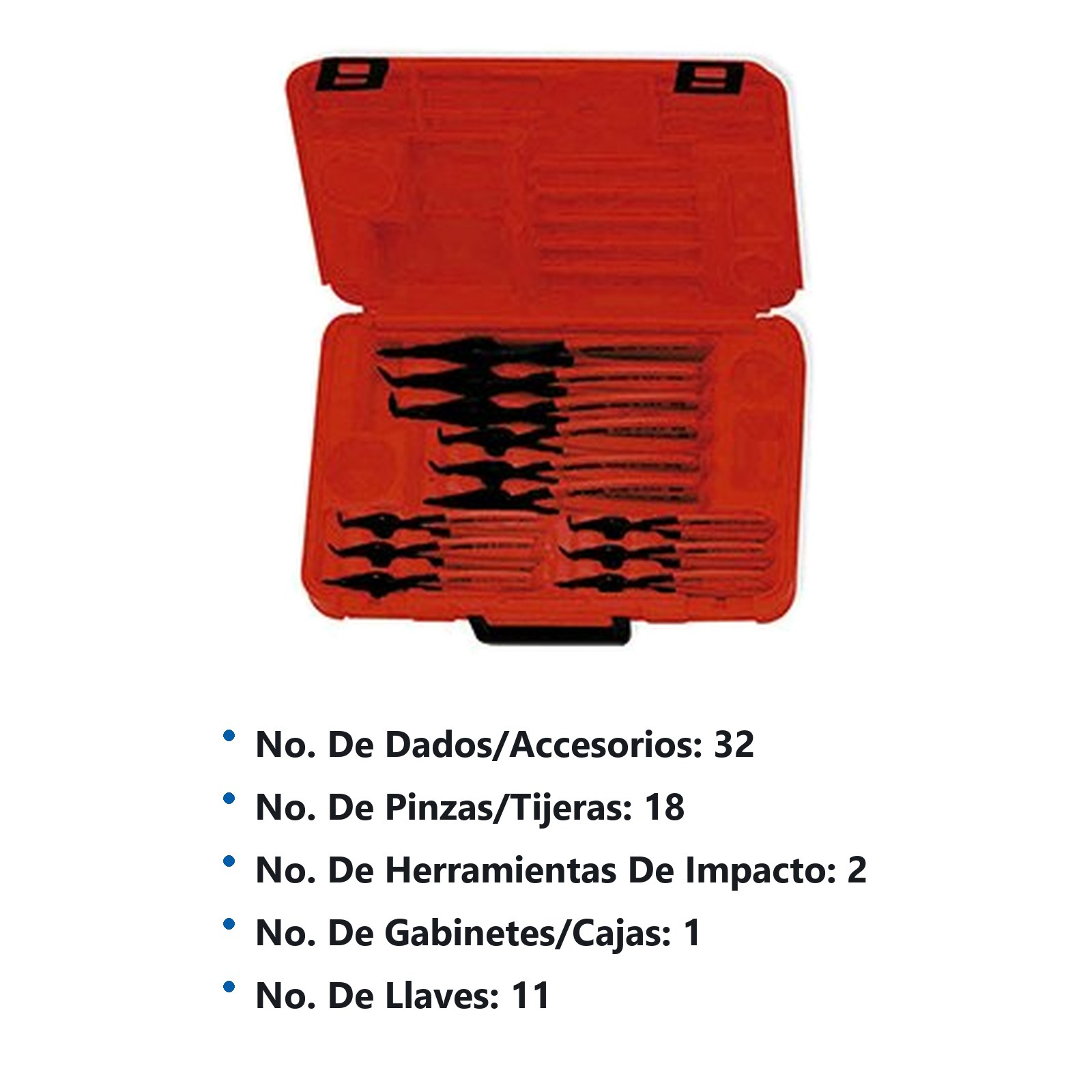 Juego combinado automotriz para reparación de transmisiones automáticas 58 piezas, caja D3 Urrea - Imagen 3