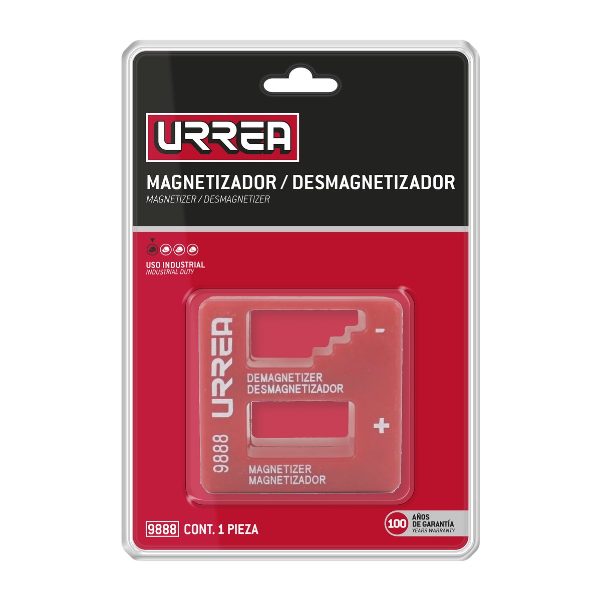Magnetizador / desmagnetizador para puntas de destornillador 2-3/6" x 1-15/16" Urrea - Imagen 2