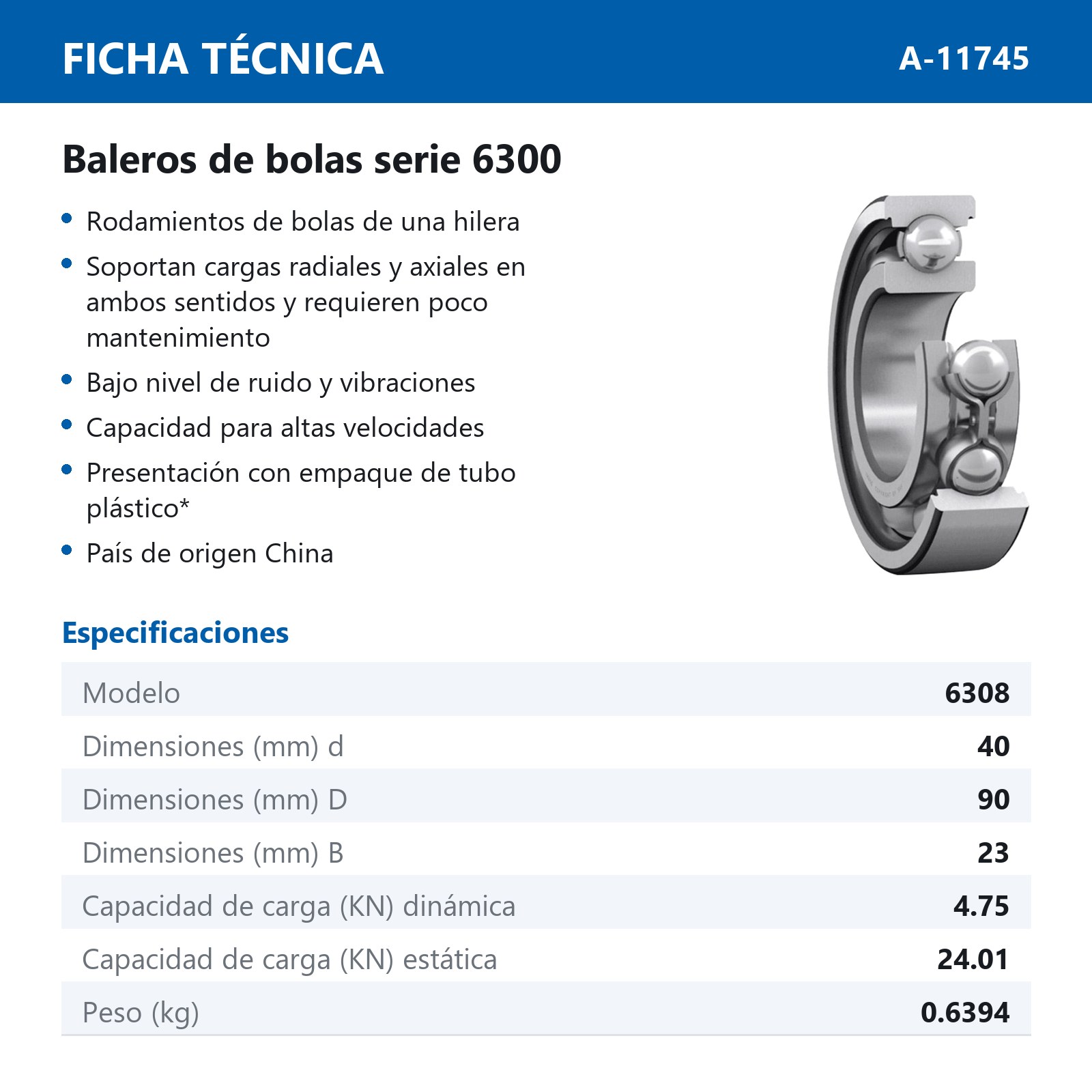 BALERO 6308 - Imagen 2
