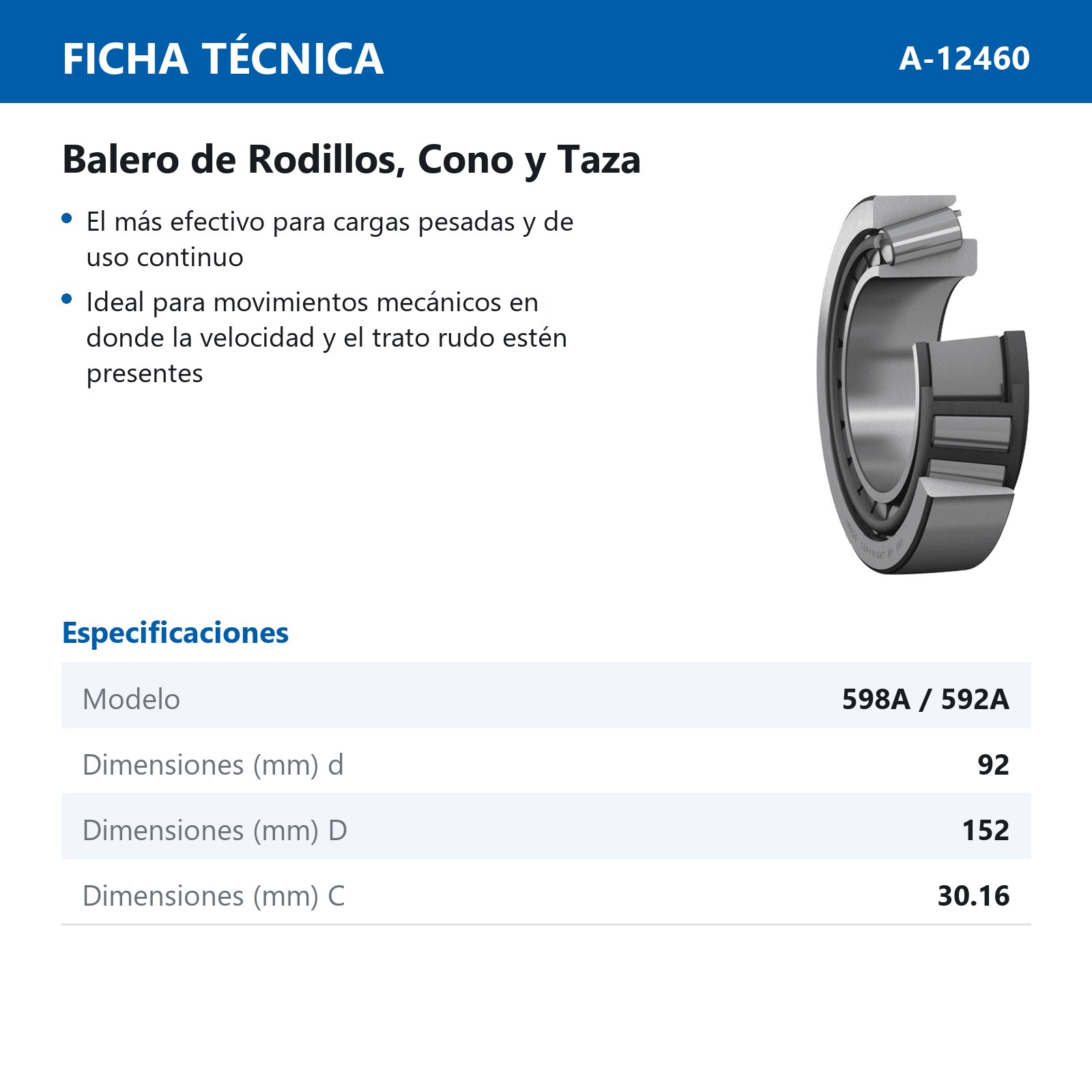 BALERO 598A/592A - Imagen 2