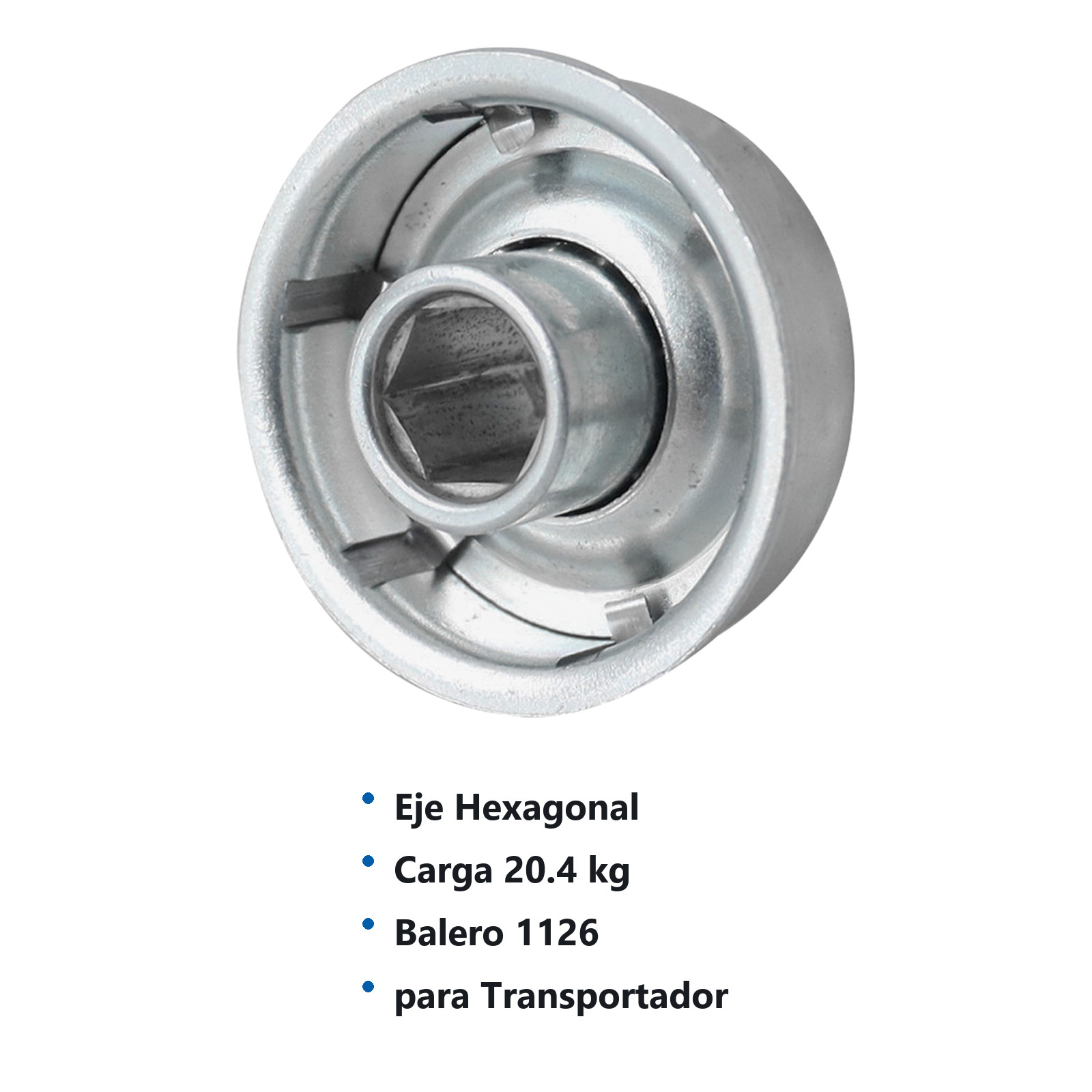 BALERO 1126 PARA TRANSPORTADOR 1-1/4 X 1-1/8 X 5/16 HEXAGONAL - Imagen 3