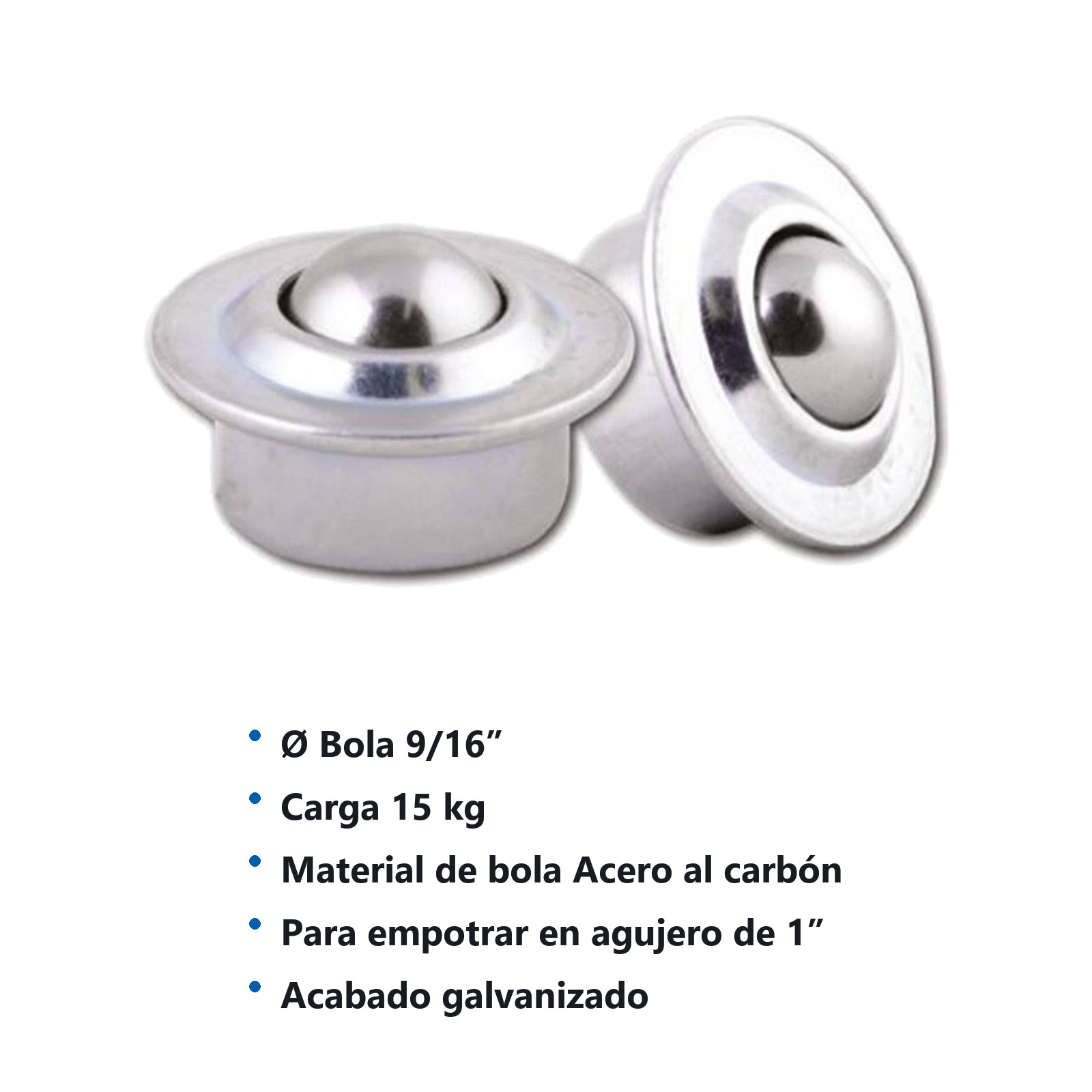 BALERO PARA TRANSPORTADOR MBT 9/16" - Imagen 2