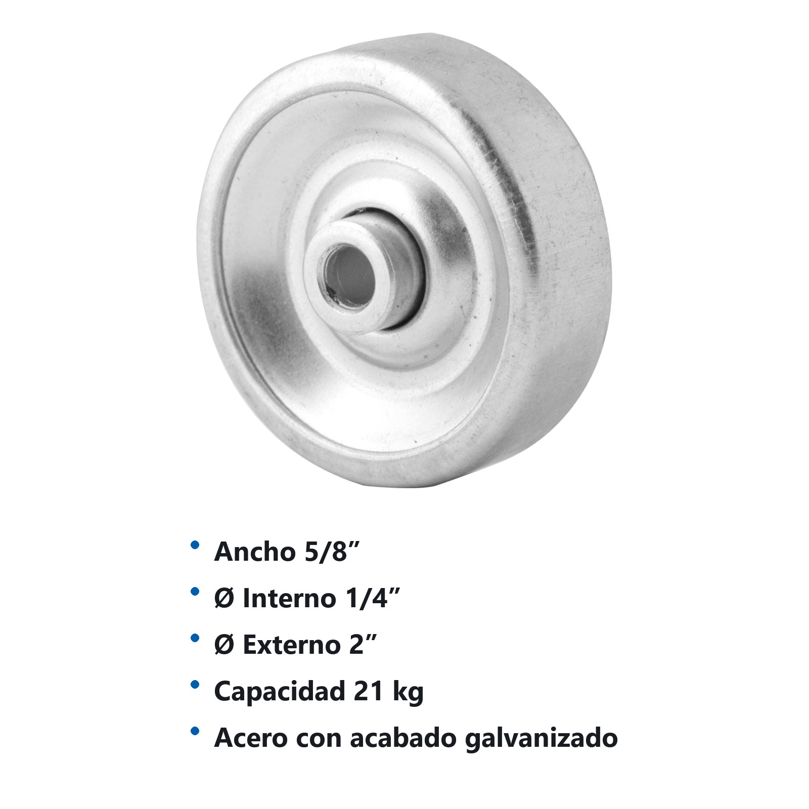RUEDA PARA TRANSPORTADOR #50 - Imagen 2