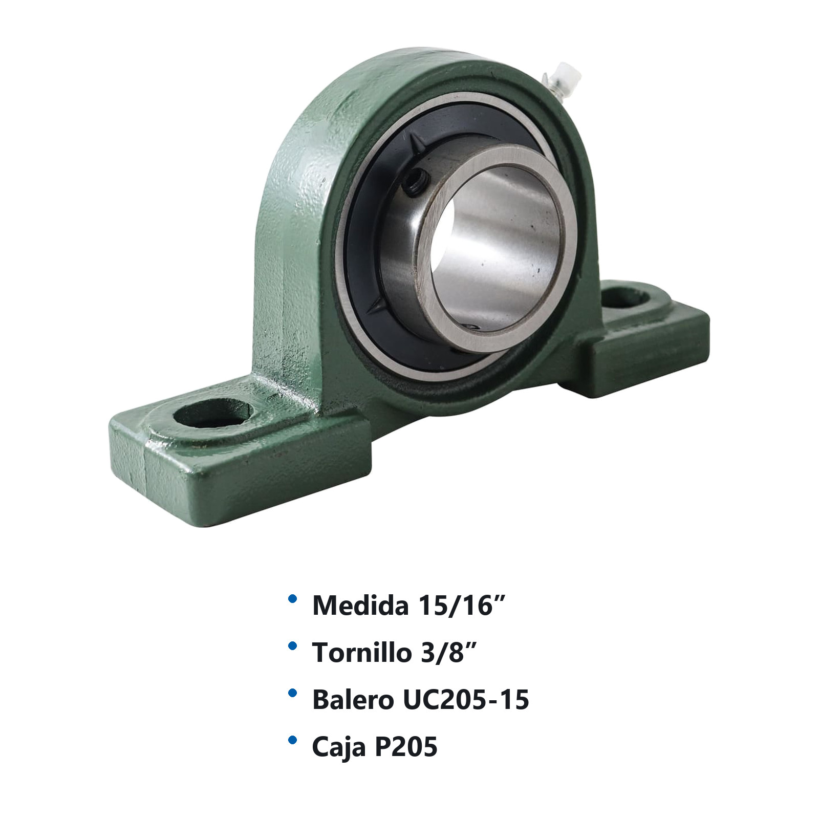 CHUMACERA DE PISO  UCP205-15 15/16" - Imagen 3