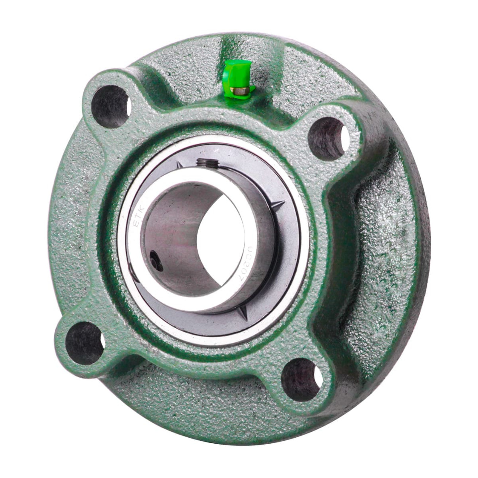 Chumacera de Pared con Brida Redonda 4 Tornillos UCFC207 35 mm ETK