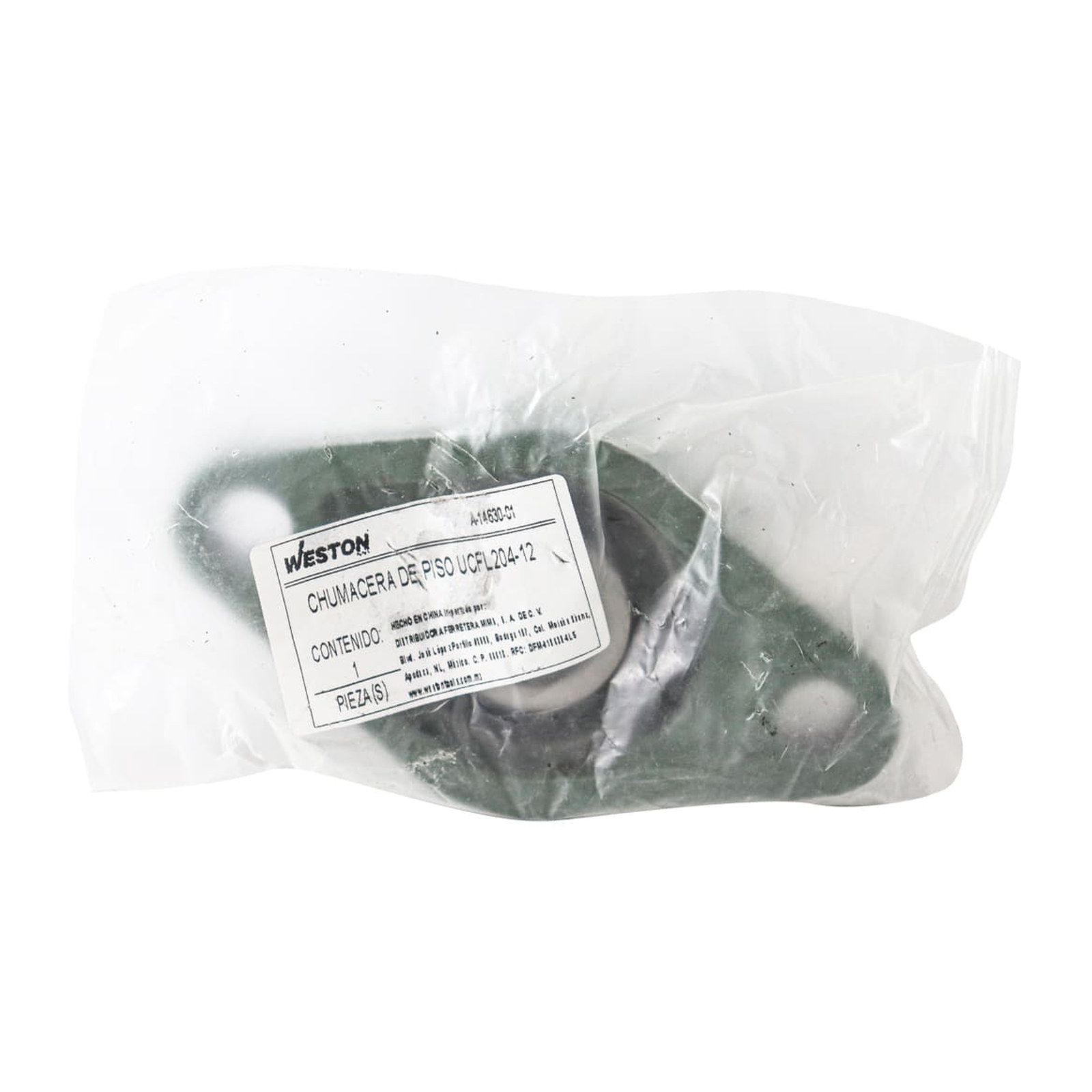 CHUMACERA DE PARED 2T. UCFL204-12 3/4" (GRANEL) - Imagen 3