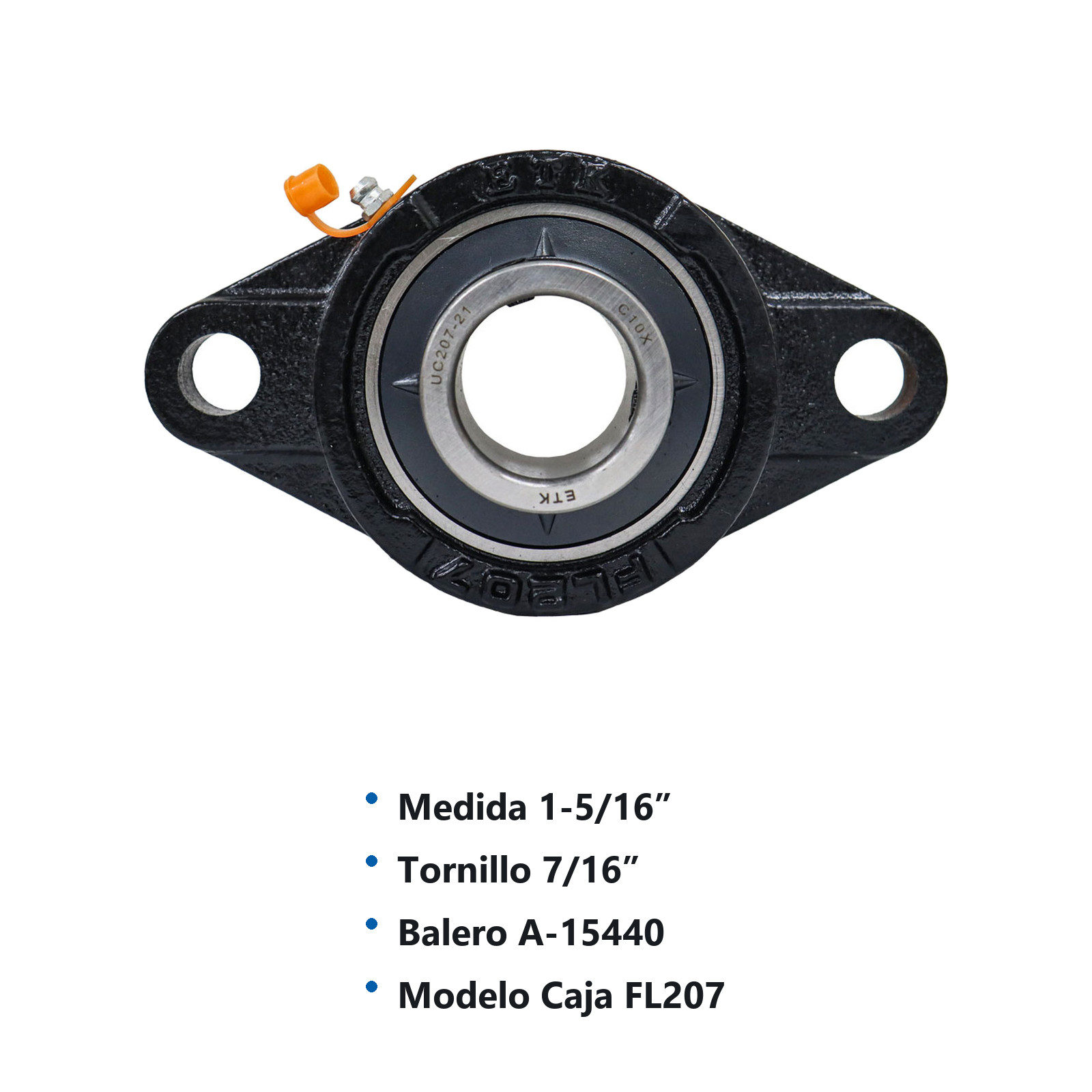 CHUMACERA DE PARED  2T.    UCFL207-21 1-5/16" - Imagen 3
