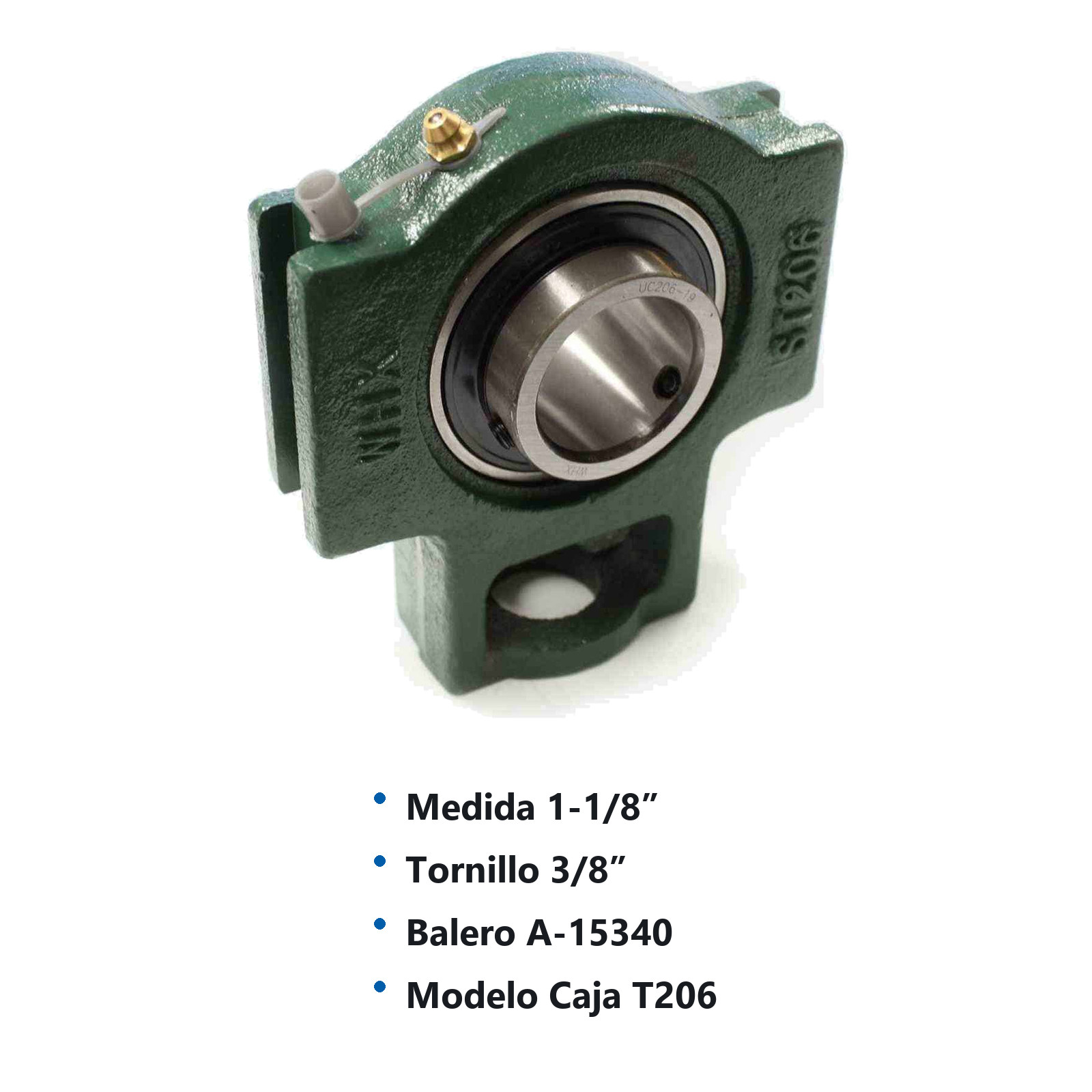 TENSOR CHUMACERA UCT206-18 1 1/8" - Imagen 2