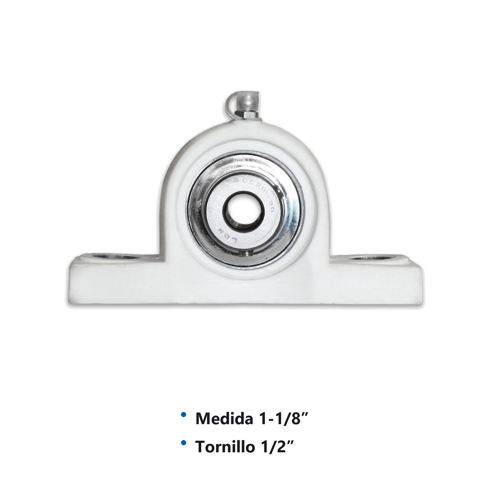 CHUMACERA DE PISO  UCP206-18 1 1/8" ALIMENTICIA - Imagen 2