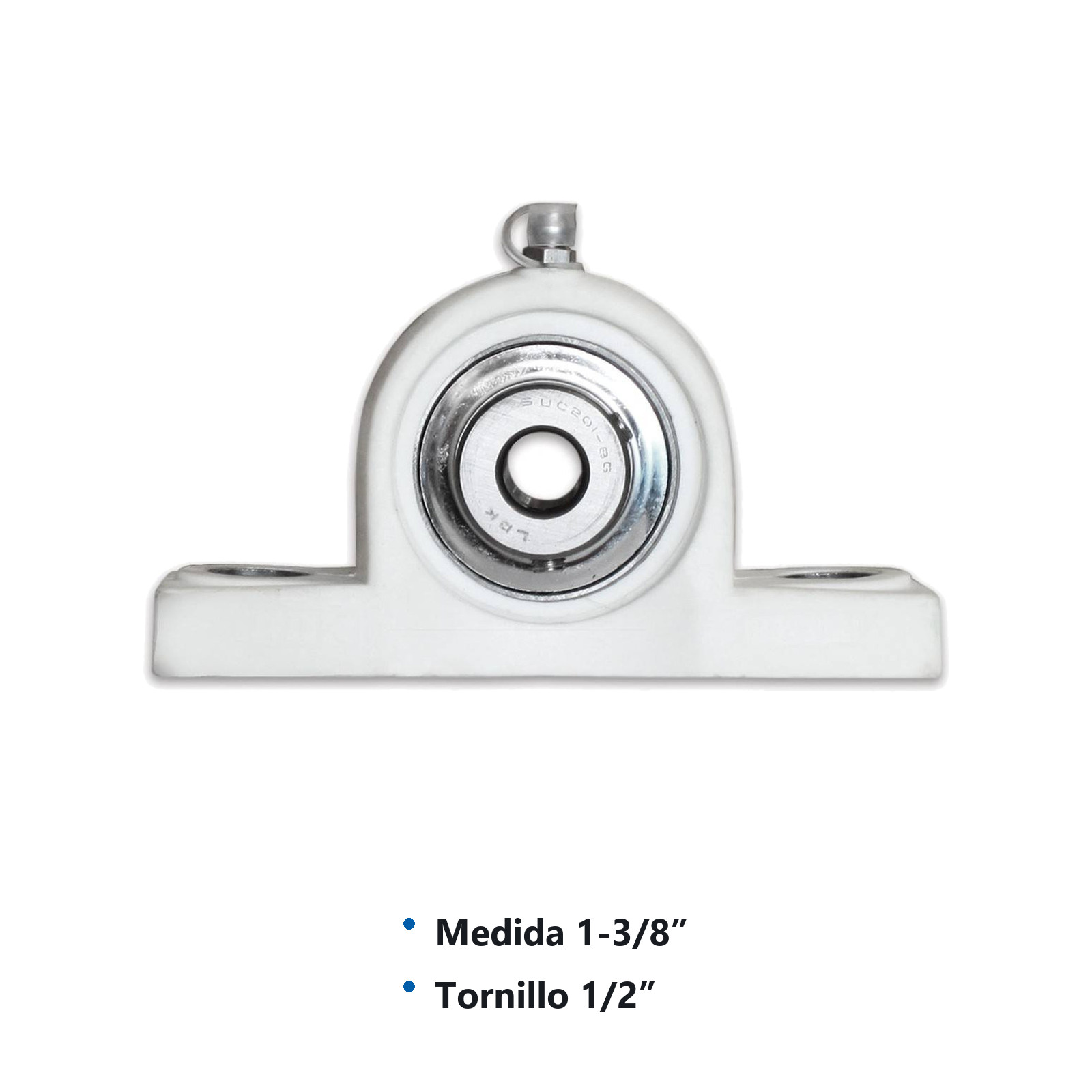 CHUMACERA DE PISO  UCP207-22 1 3/8" ALIMENTICIA - Imagen 2
