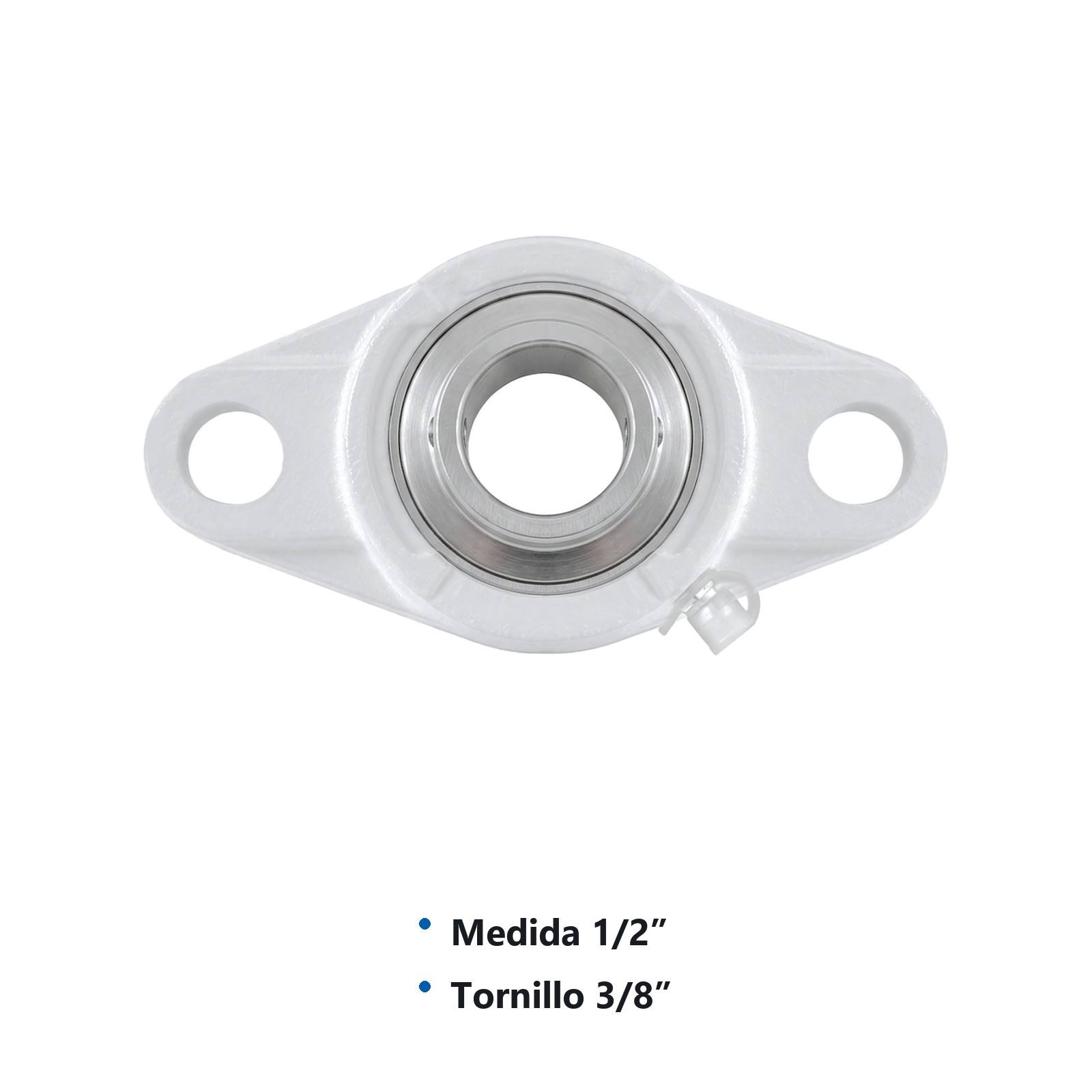 CHUMACERA DE PARED  2T.    UCFL201-8 1/2" ALIMENTICIA - Imagen 2
